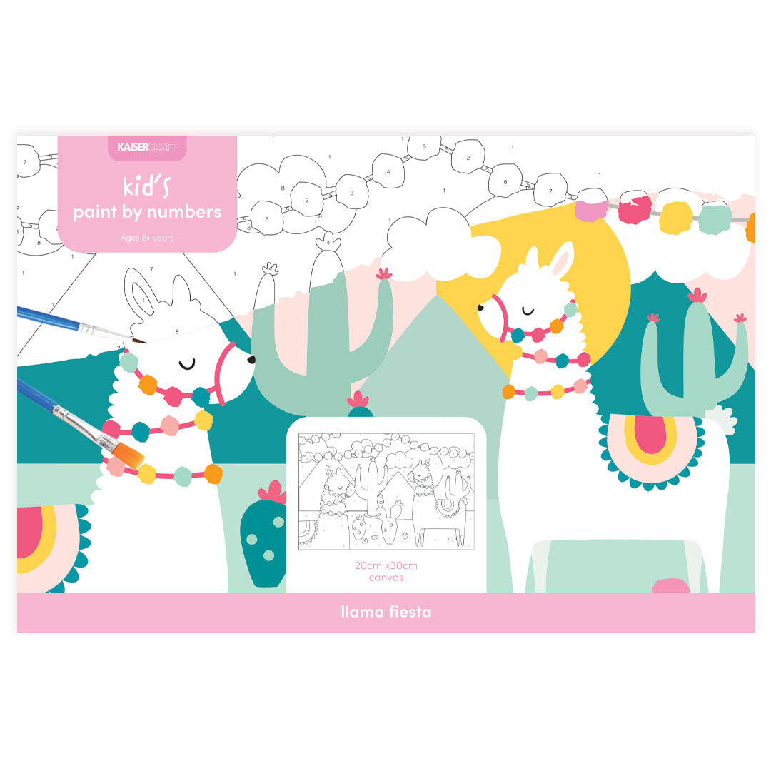 Kaisercraft Kids Paint By Number Canvas Kit 7.75x11.75 - My