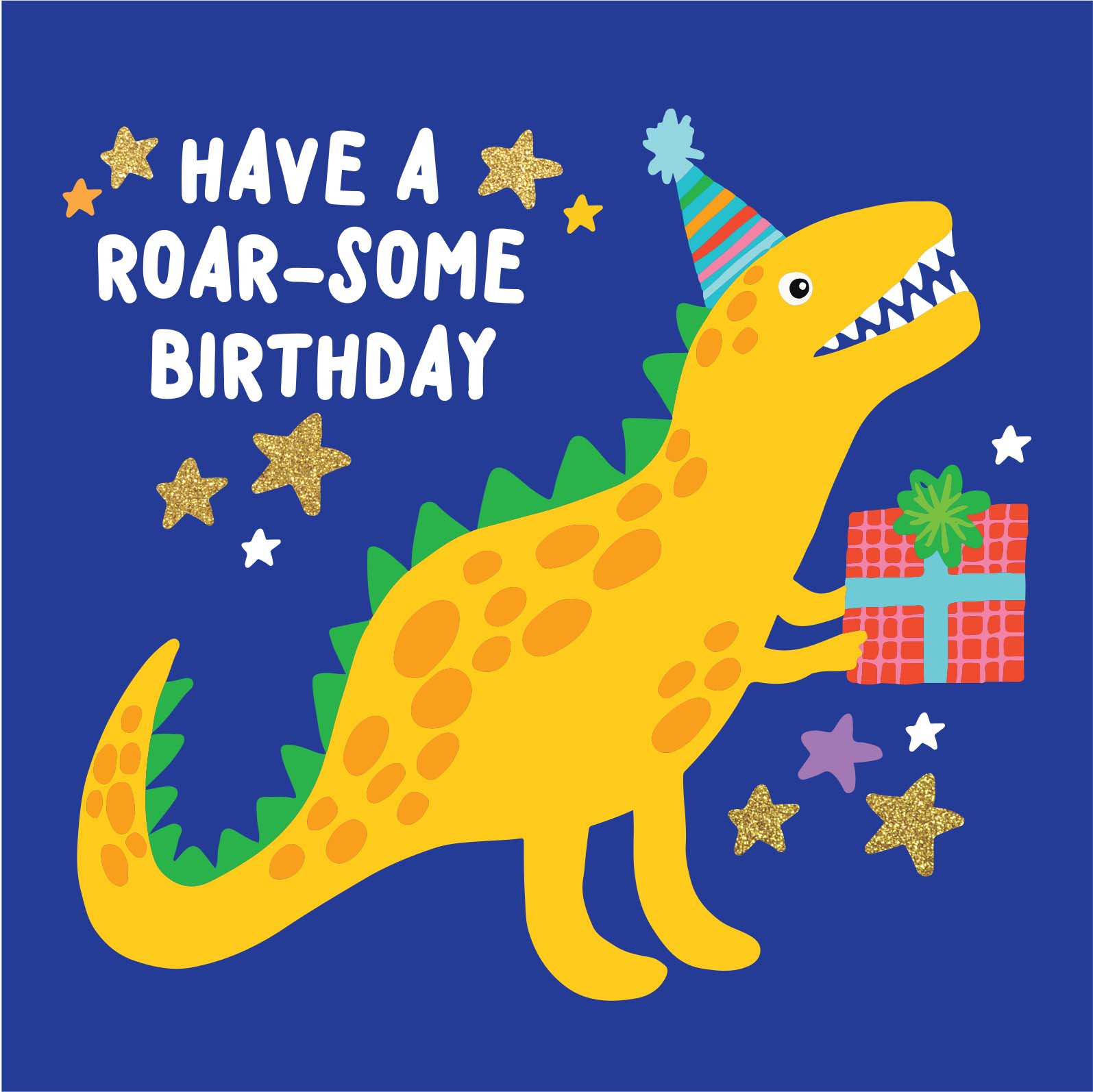 have a roarsome birthday card