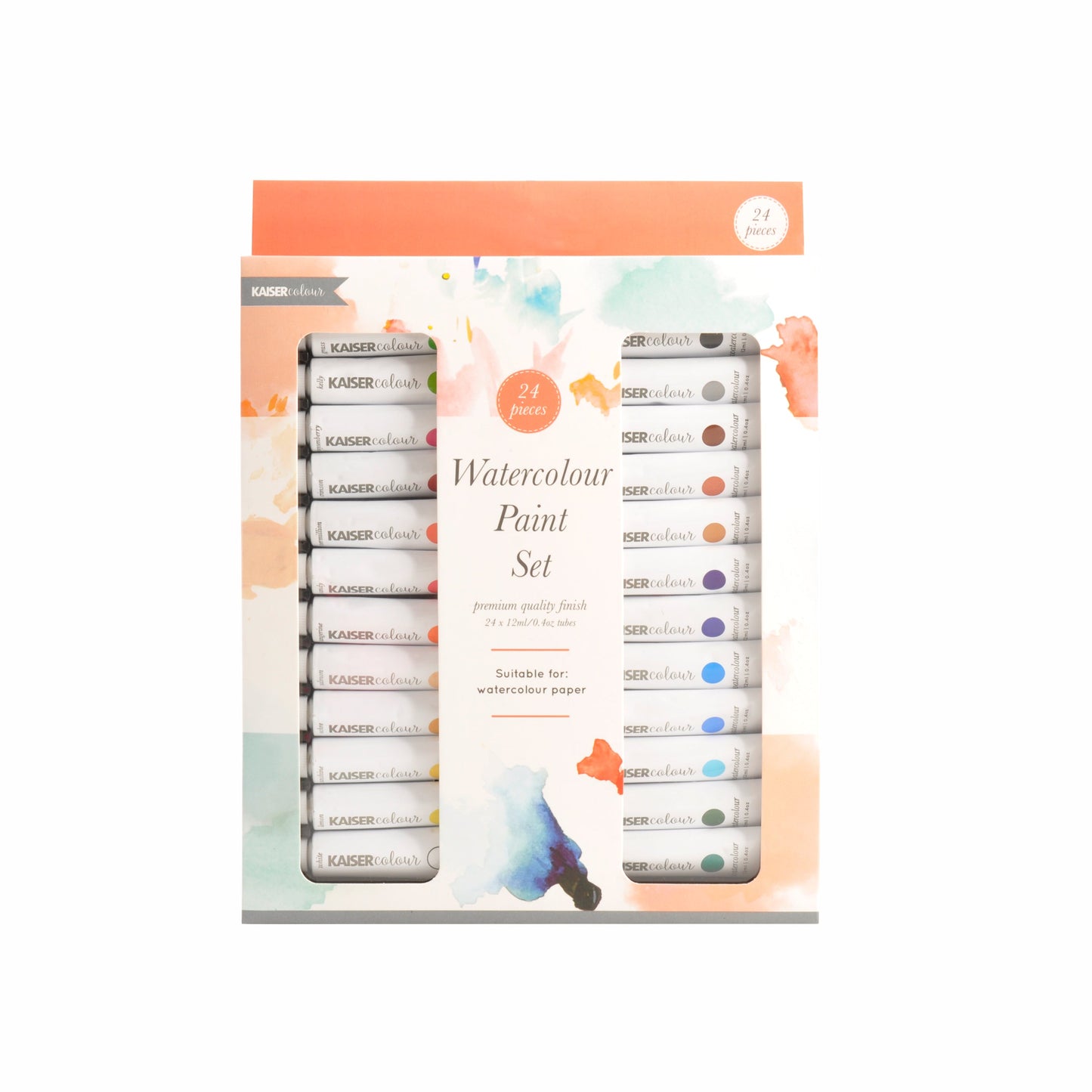 Watercolour Paint Tubes 24pk