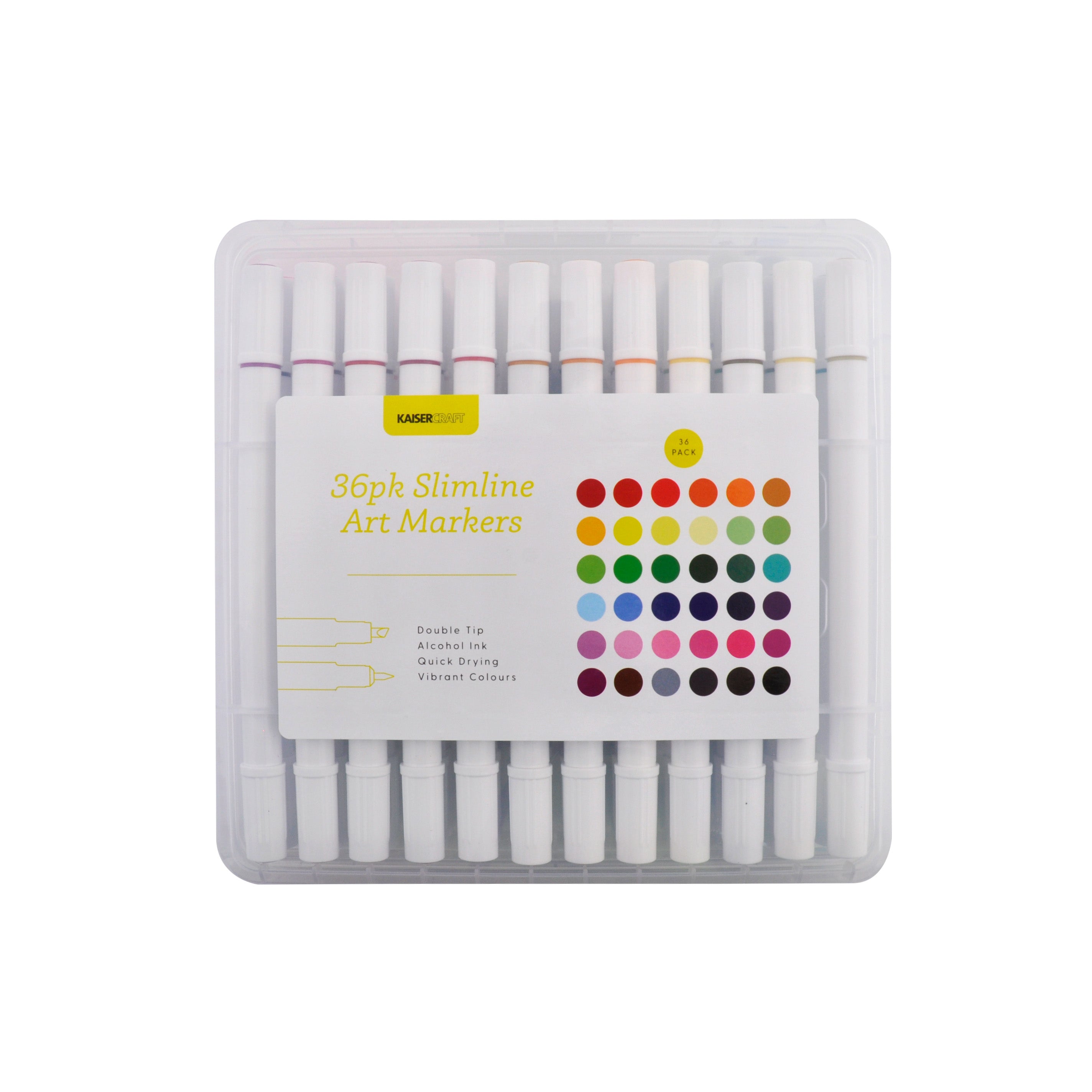 Slimline Art Markers 36pk