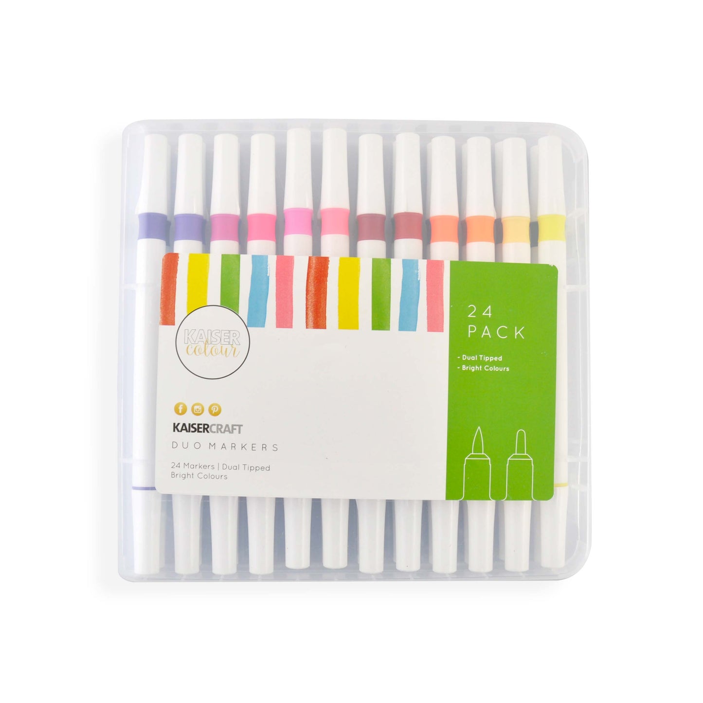 Kaisercolour Duo Markers 24pk