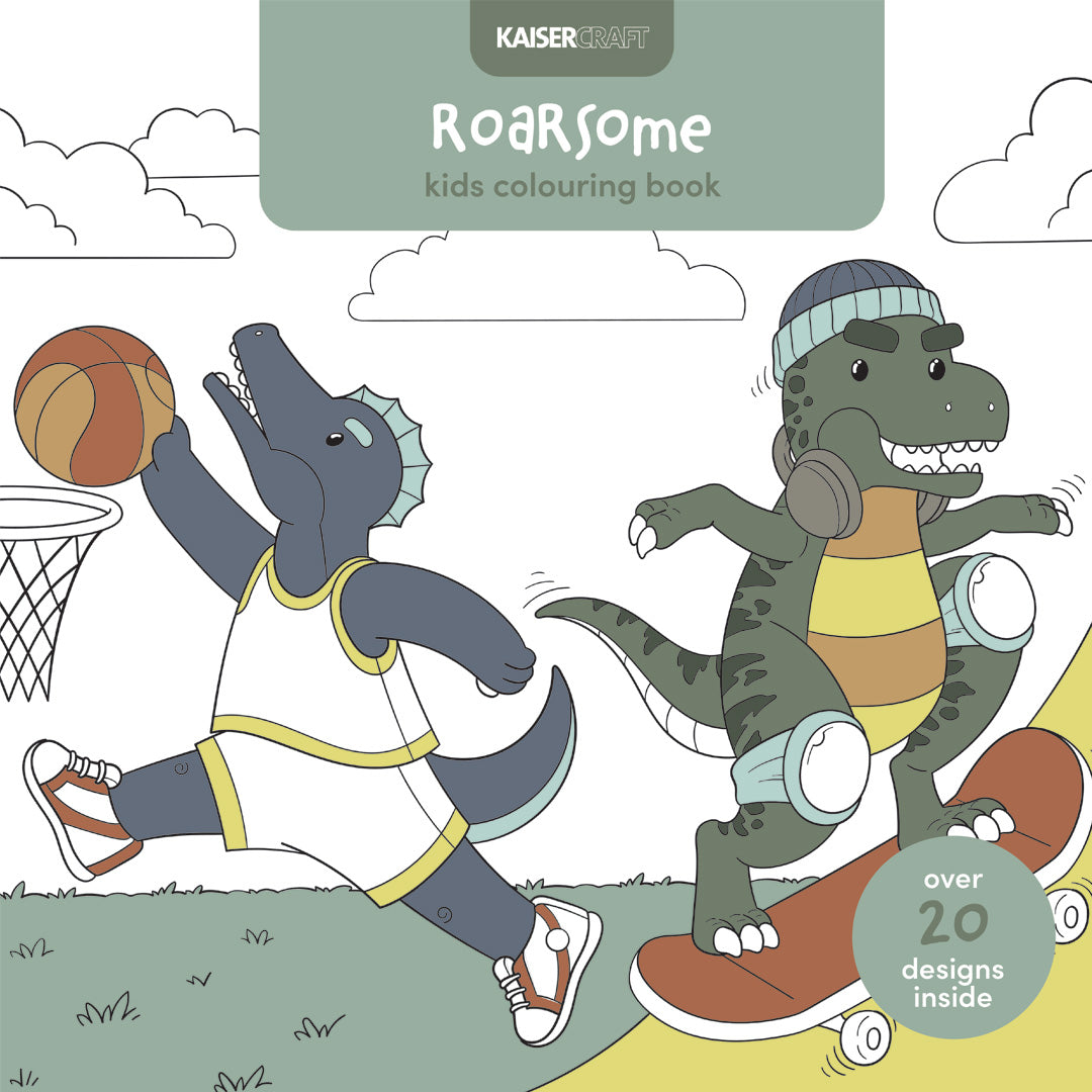 Roarsome! Colouring Book