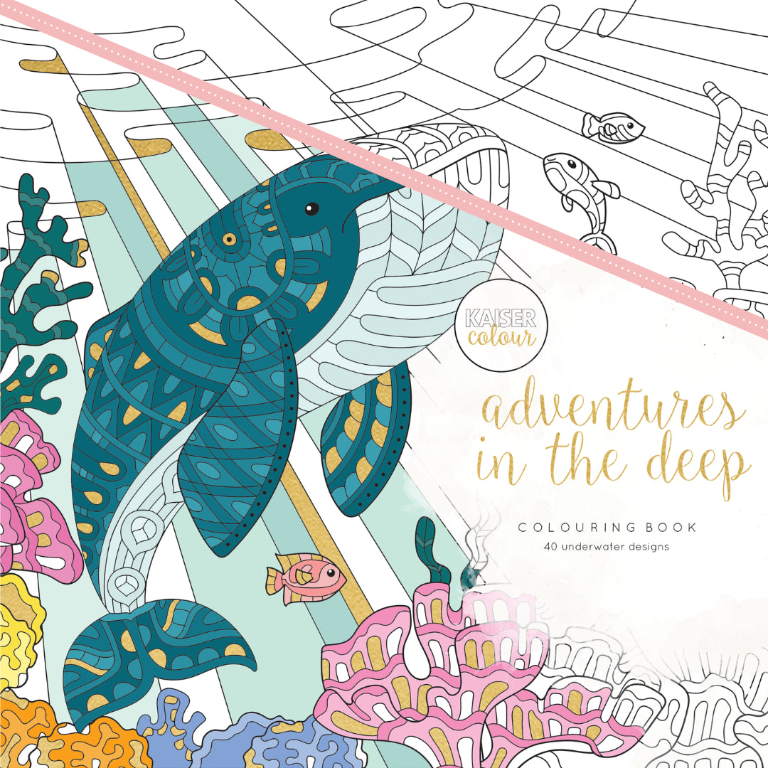 Adventures In The Deep Colouring Book