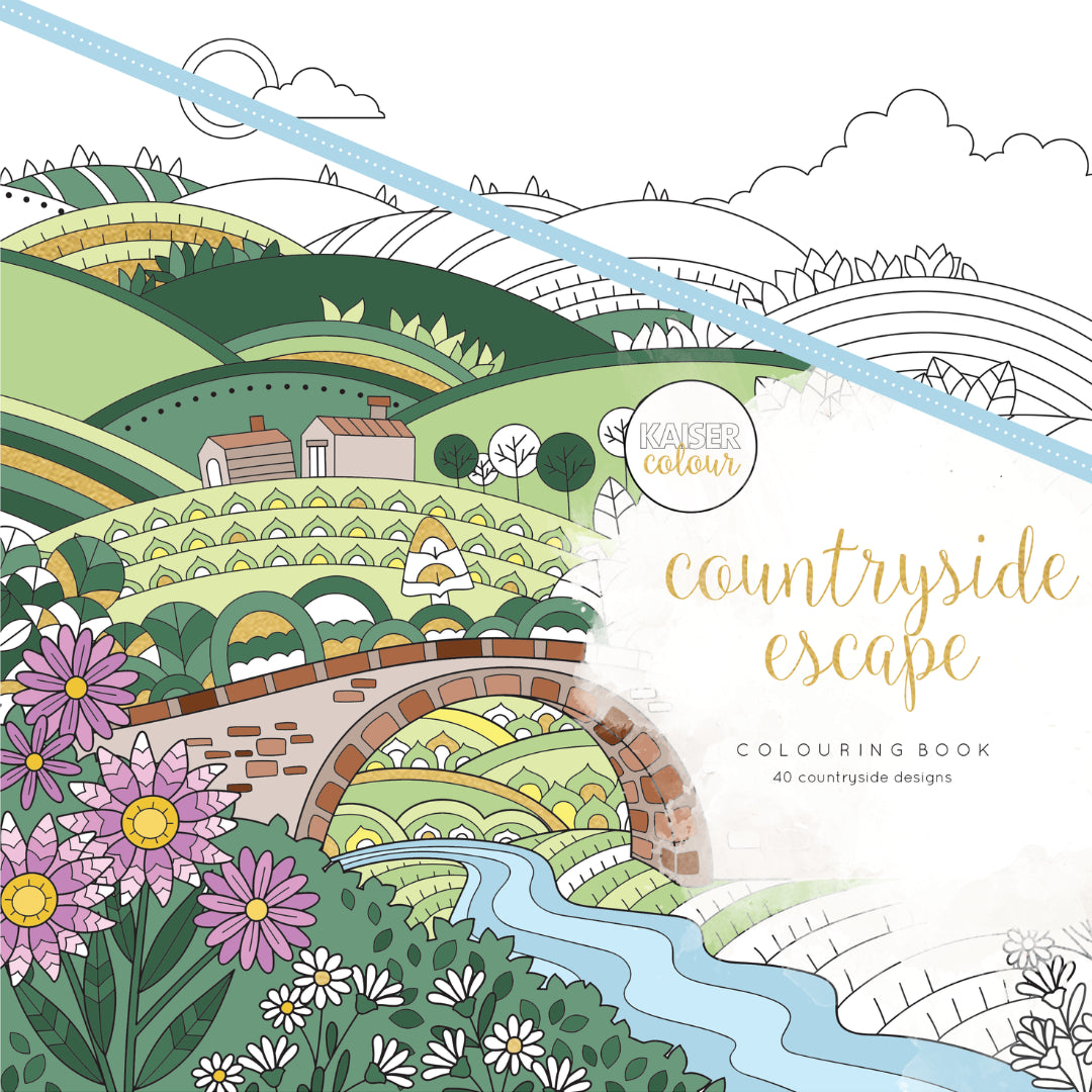 Countryside Escape Colouring Book