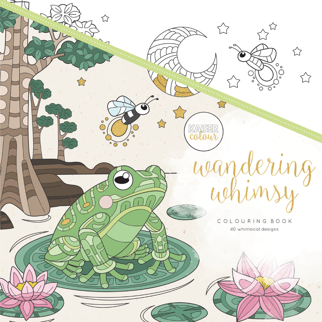 Wondering Whimsy Colouring Book