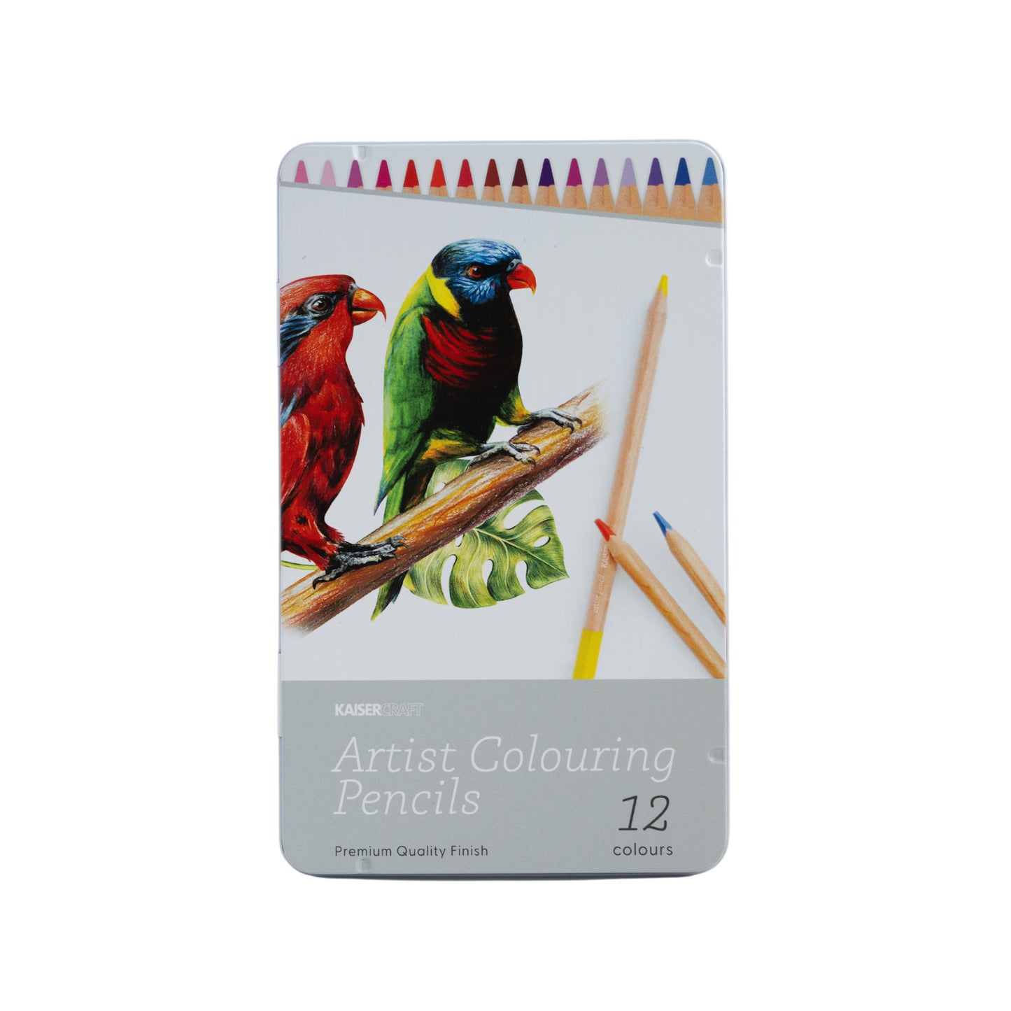 Artist Coloured Pencils 12pc Tin