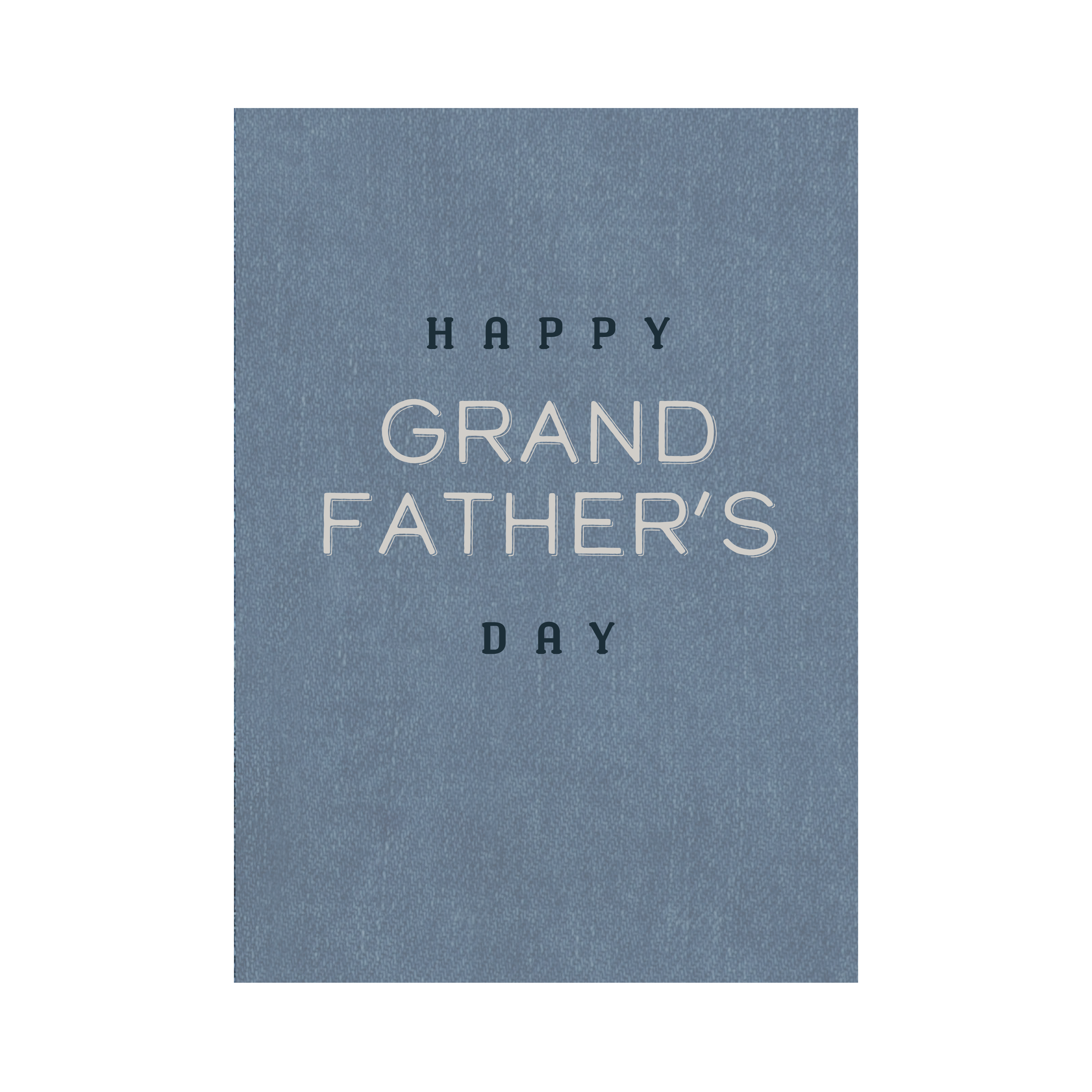 Greeting Card Fathers Day - Grandfathers Day