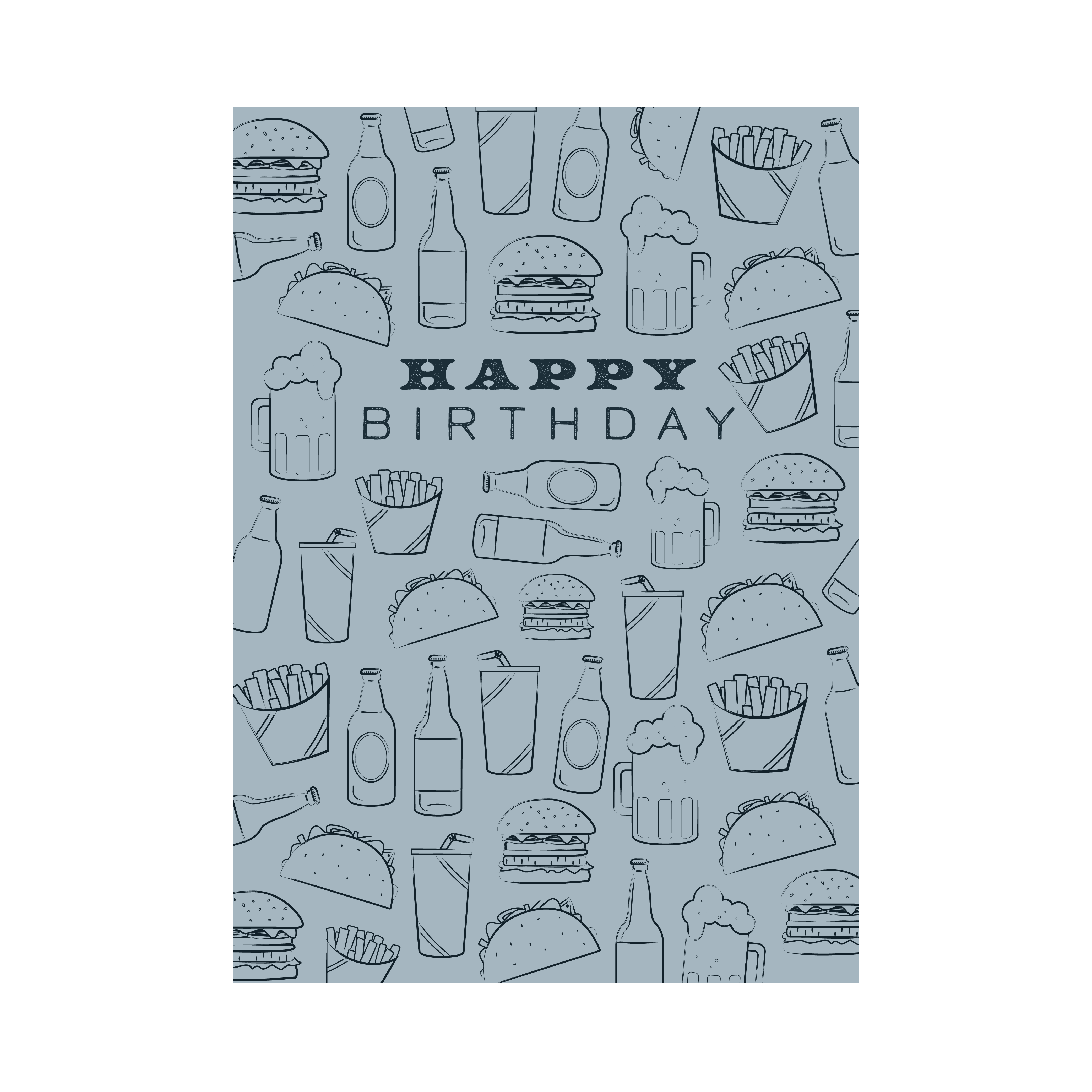 Greeting Card For Him - Birthday Treats