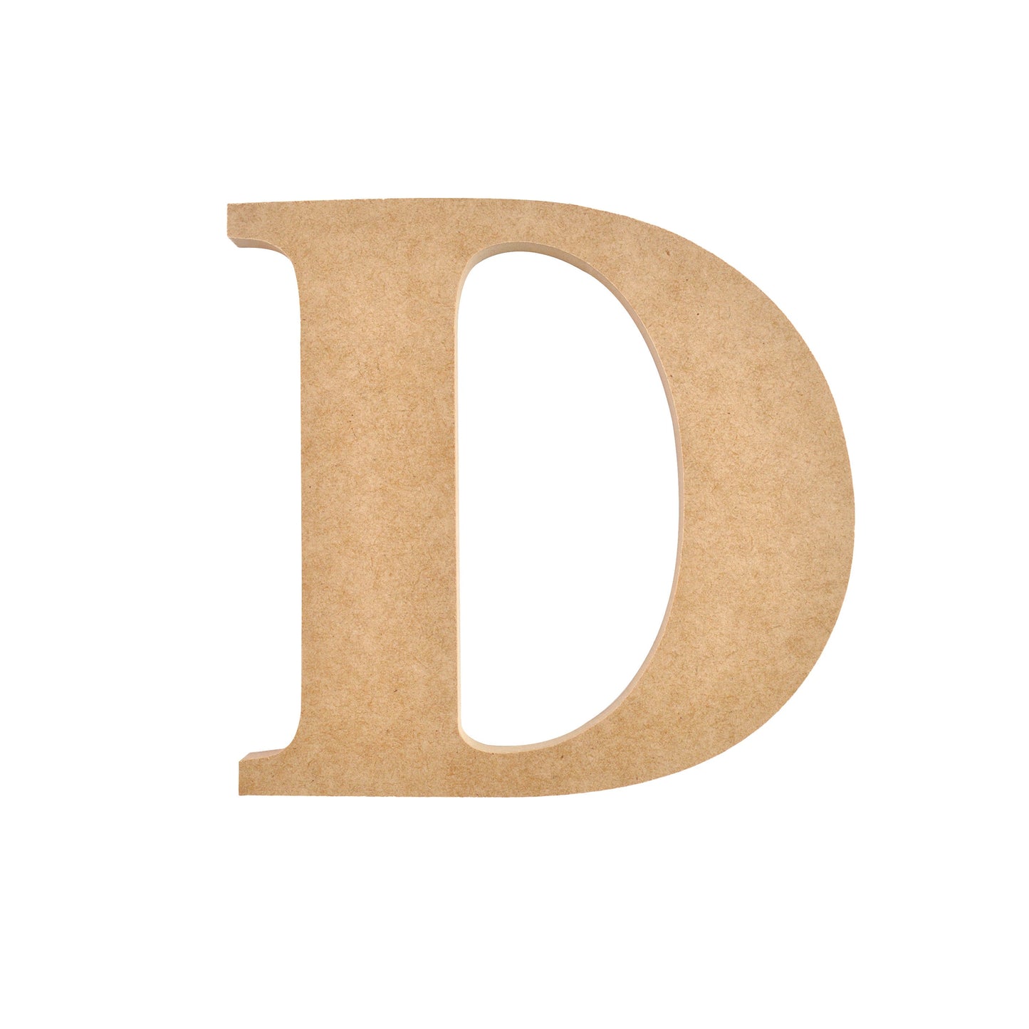 BTP - 6cm Medium Letter D