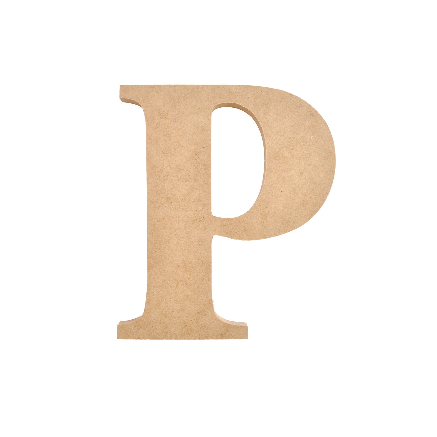 BTP - 6cm Medium Letter P