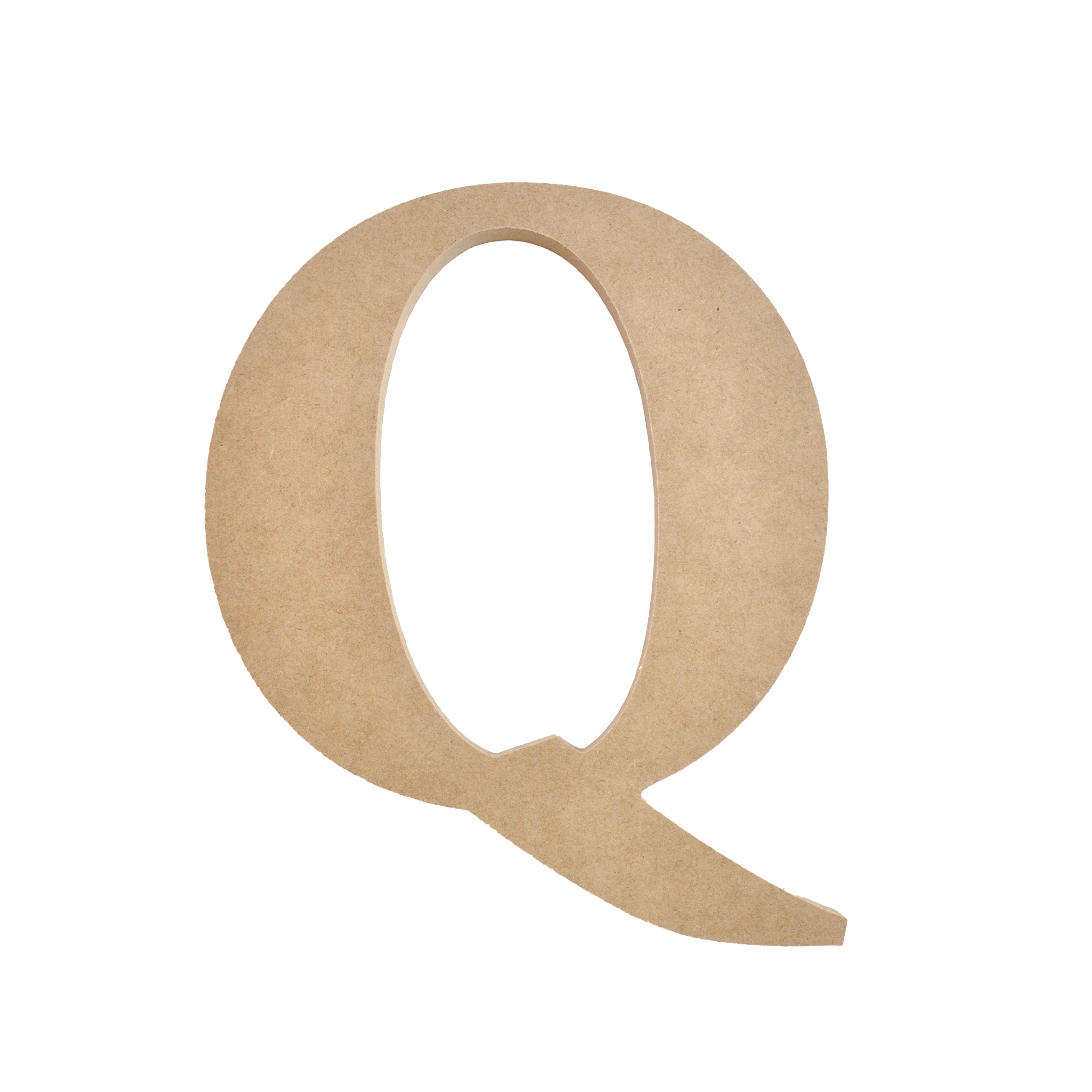 BTP - 6cm Medium Letter Q