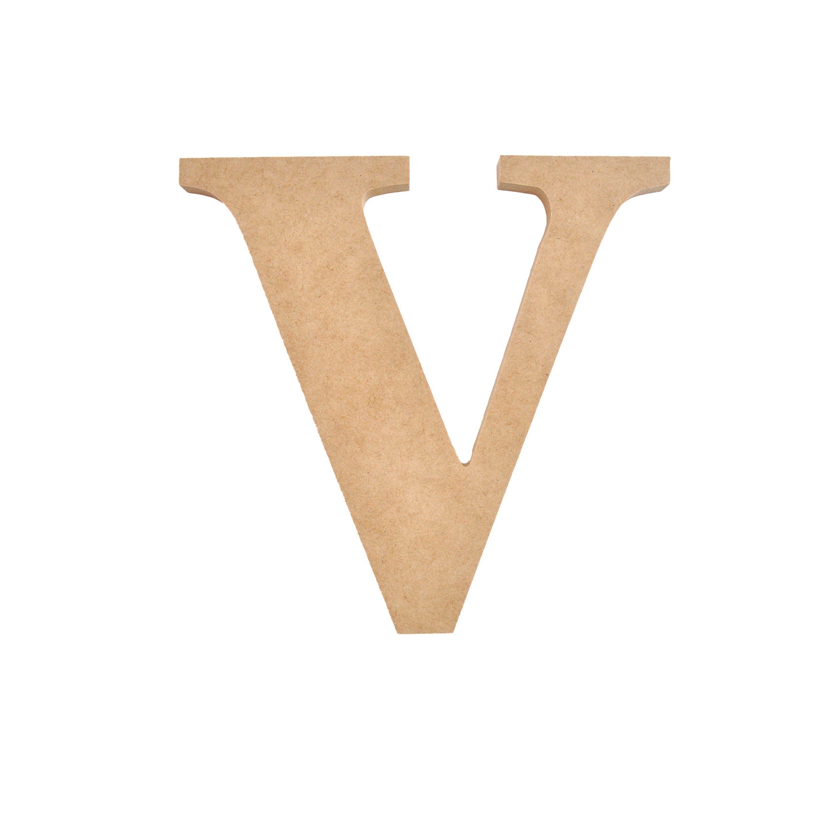 BTP - 6cm Medium Letter V