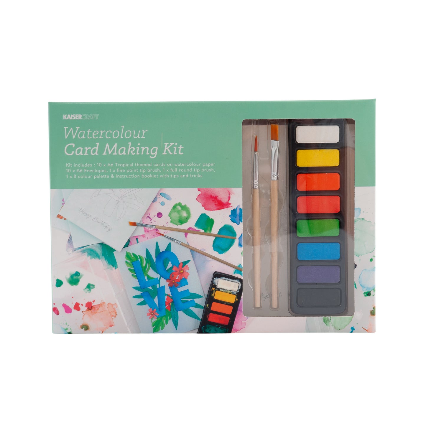 Watercolour Card Making Kit - LUSH