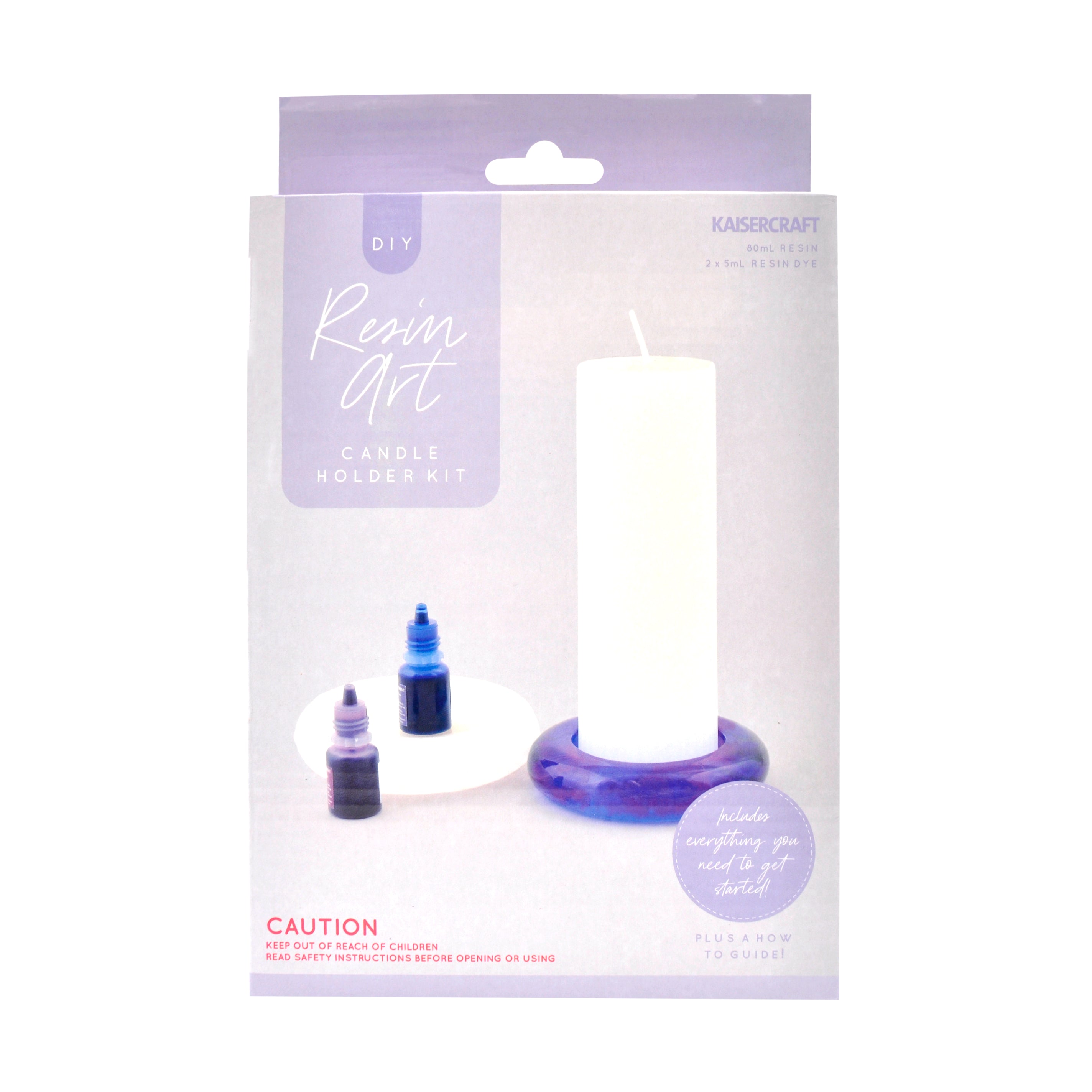 Kaisercraft Resin Art Kit - Candle Holder