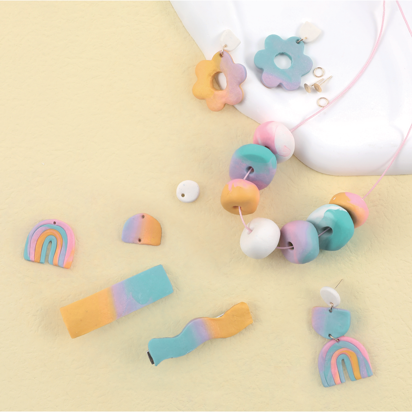 Polymer Clay Kit - Jewellery Pastel