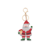 Sparkle Keyring - Santa