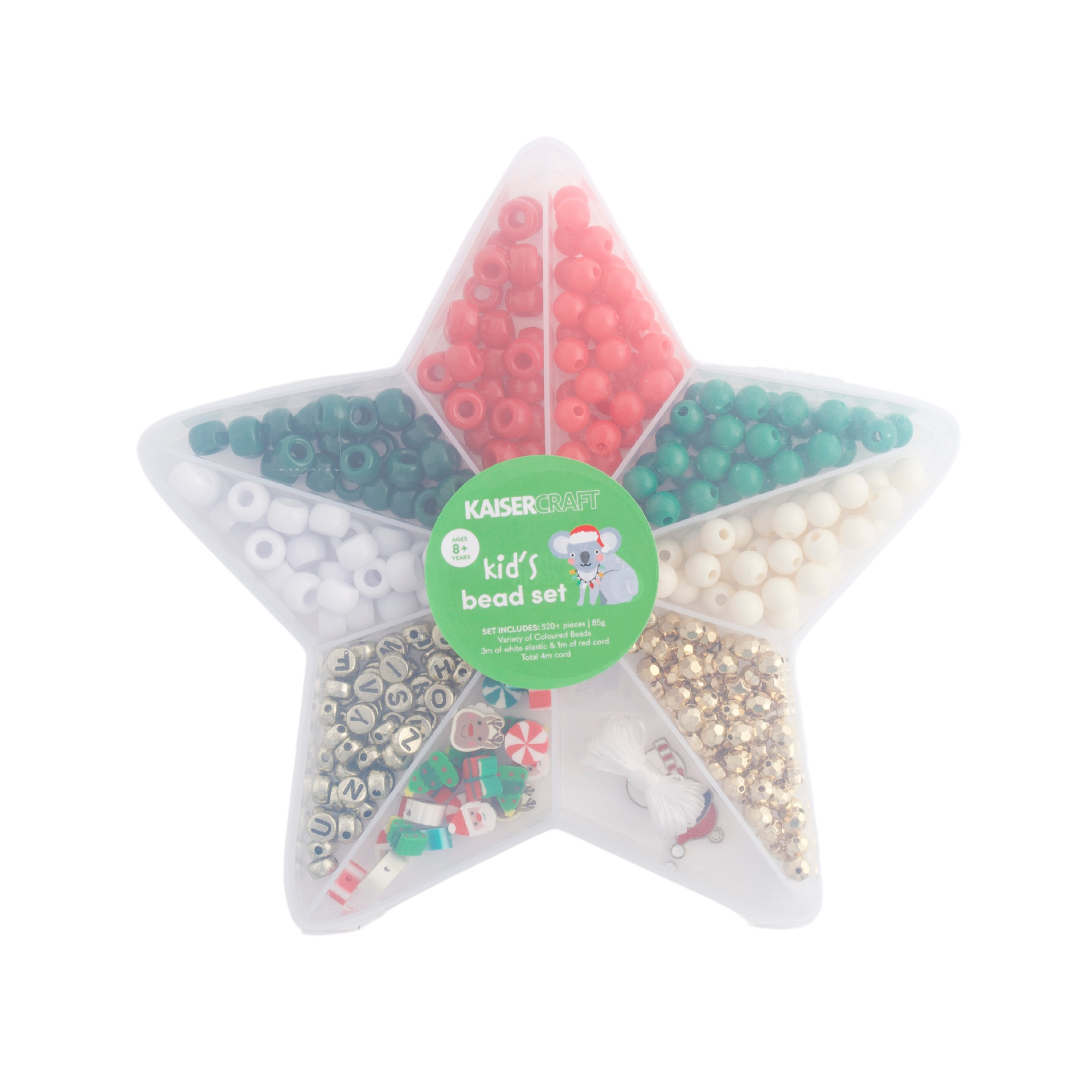 Christmas Kids Bead Set - Star