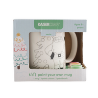 Christmas Kids Paint Your Own Novelty Mug - Santa