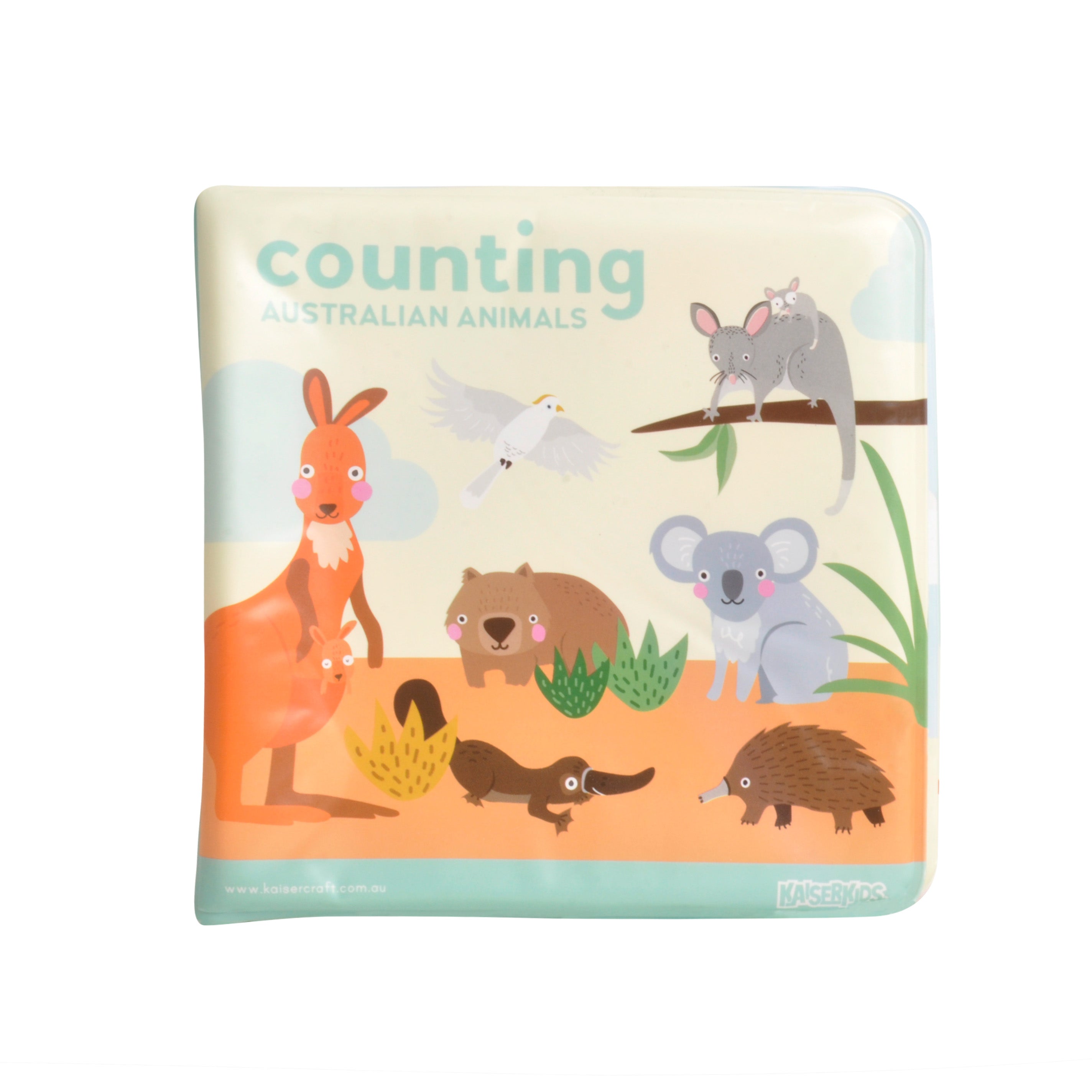 KaiserKids Bath Book - COUNTING AUST ANIMALS