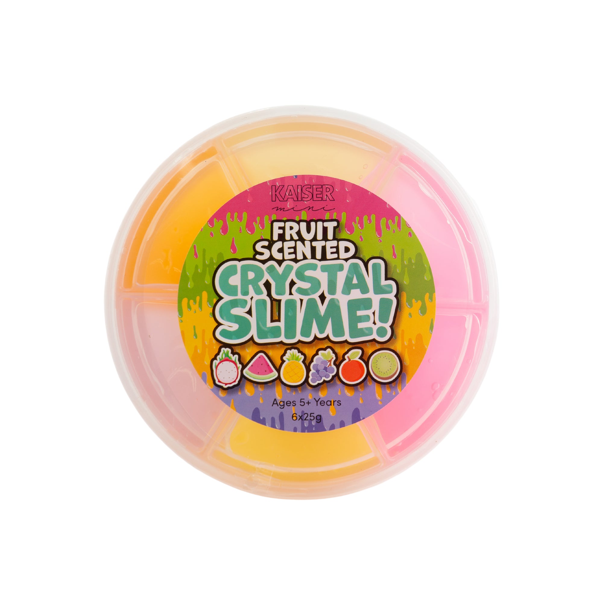 Fruit Scented Multi Crystal Slime