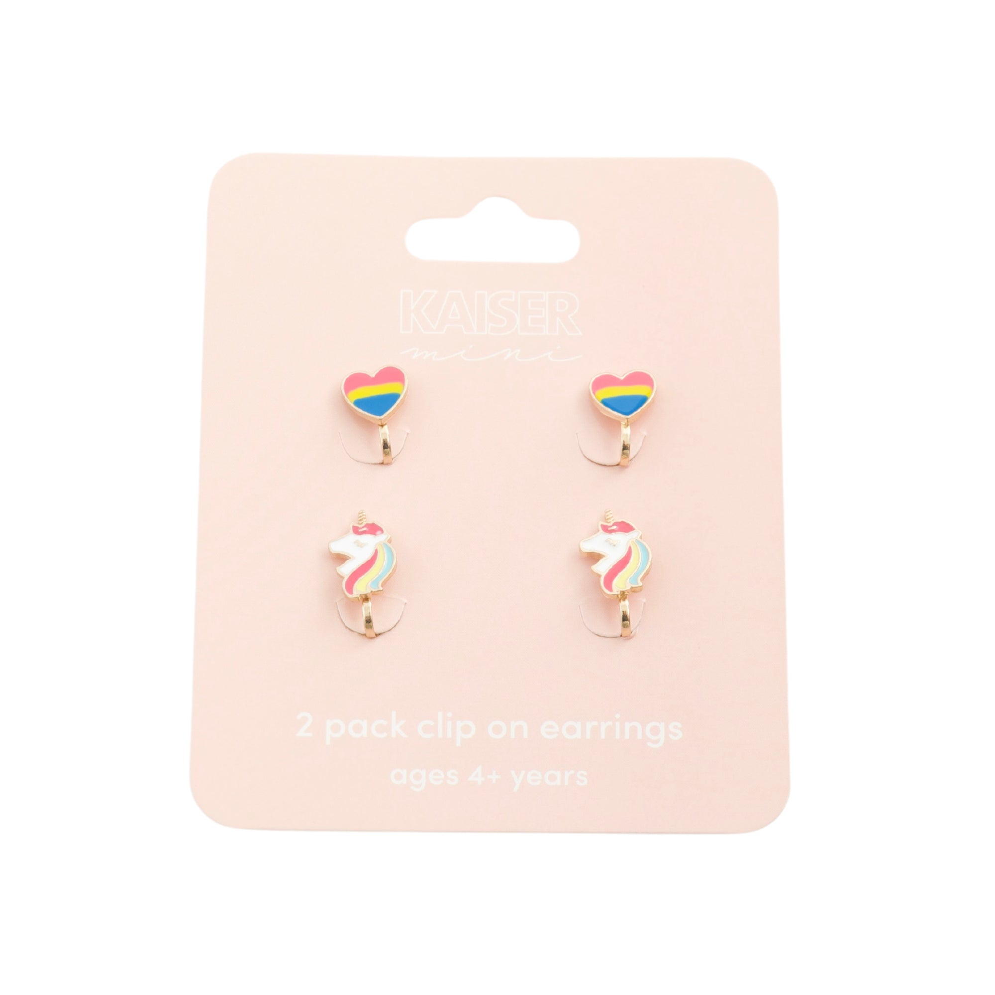 Earring Set - Heart Unicorn