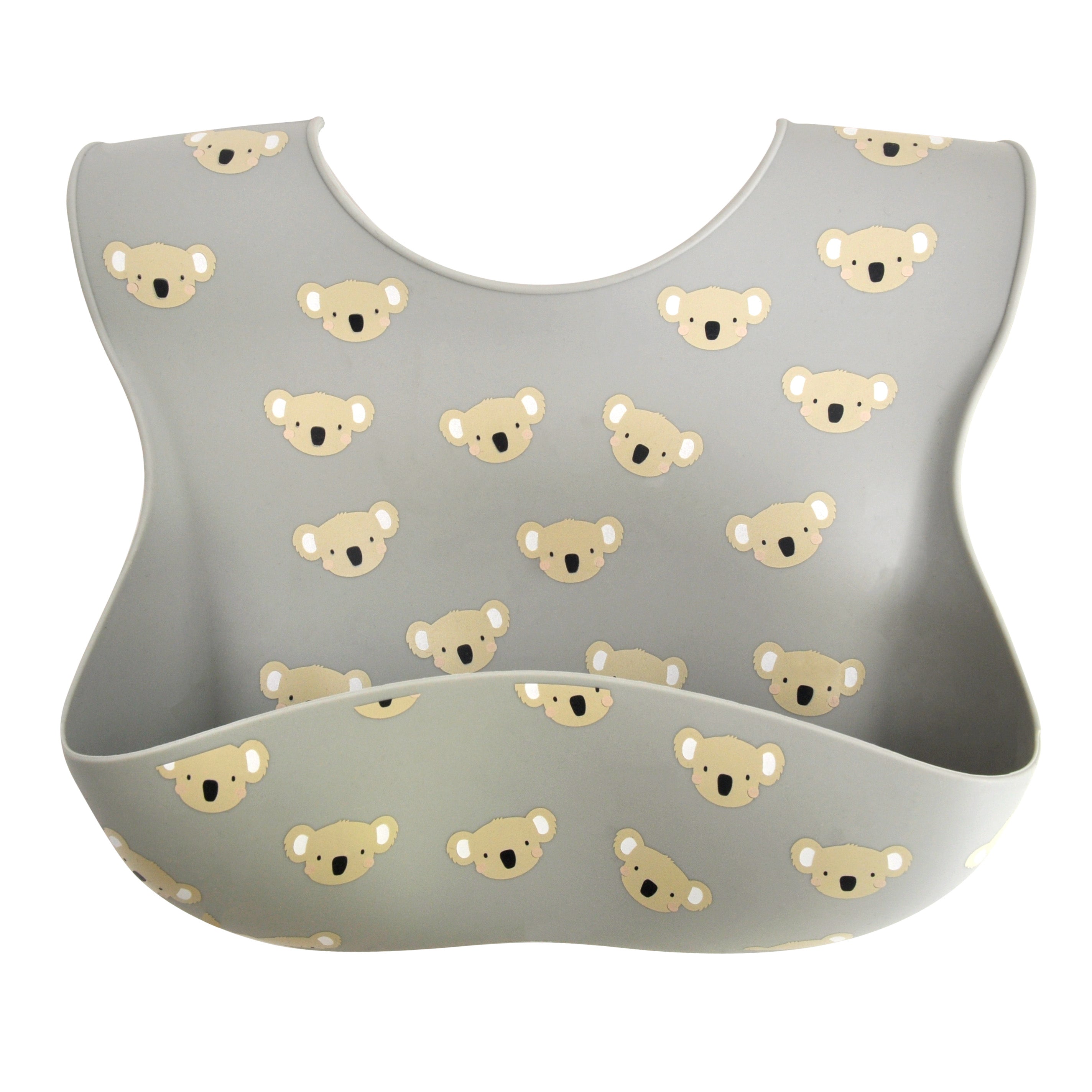 Baby Silicone Printed Bib - Koala