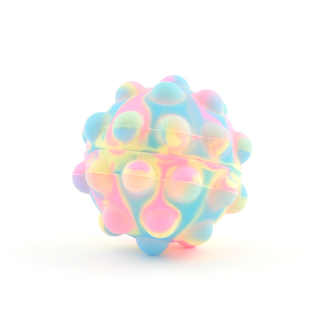 Fidget Ball - Pastel Pink Marble