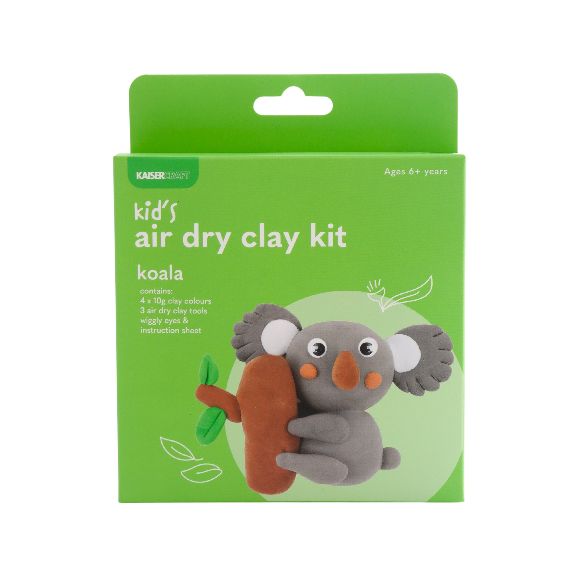 Air Dry Modelling Clay Kit Sml - Koala