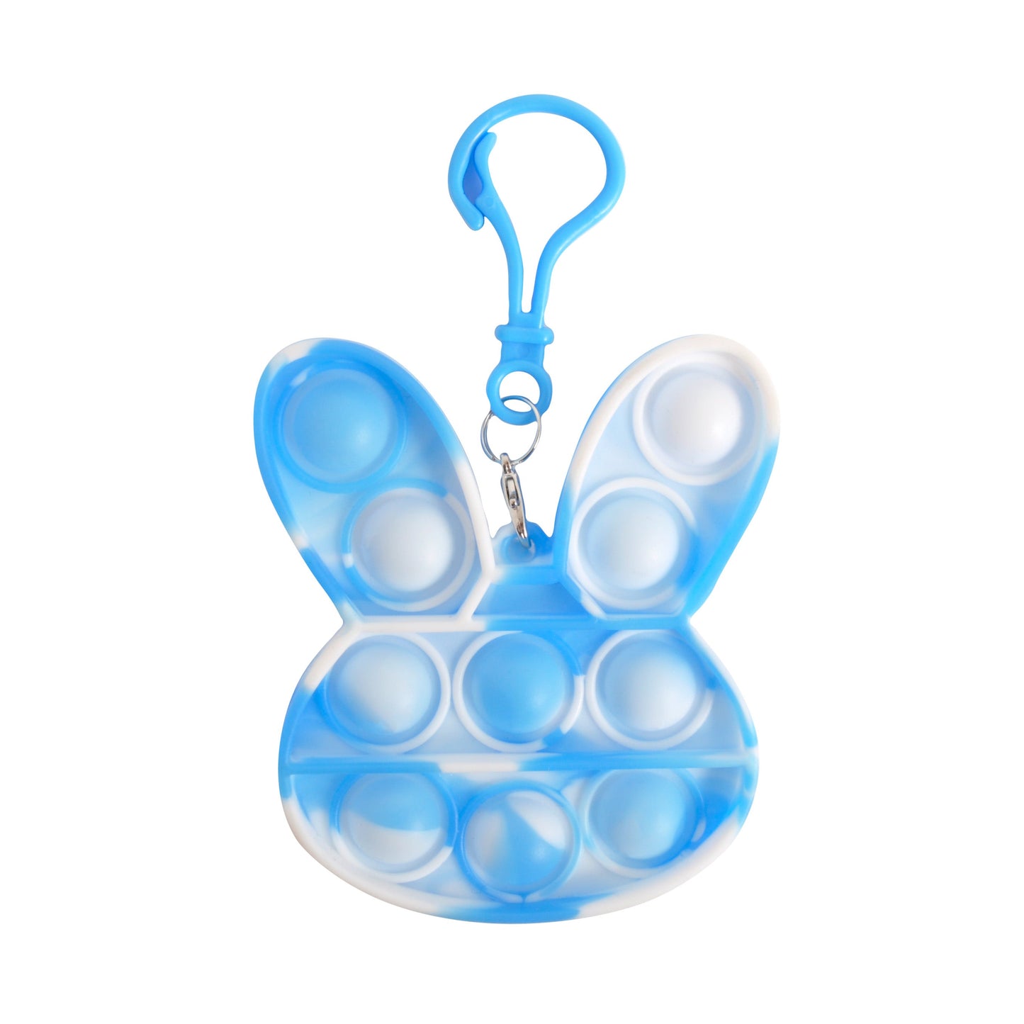 K Kids Fidget Keyring - BLUE BUNNY