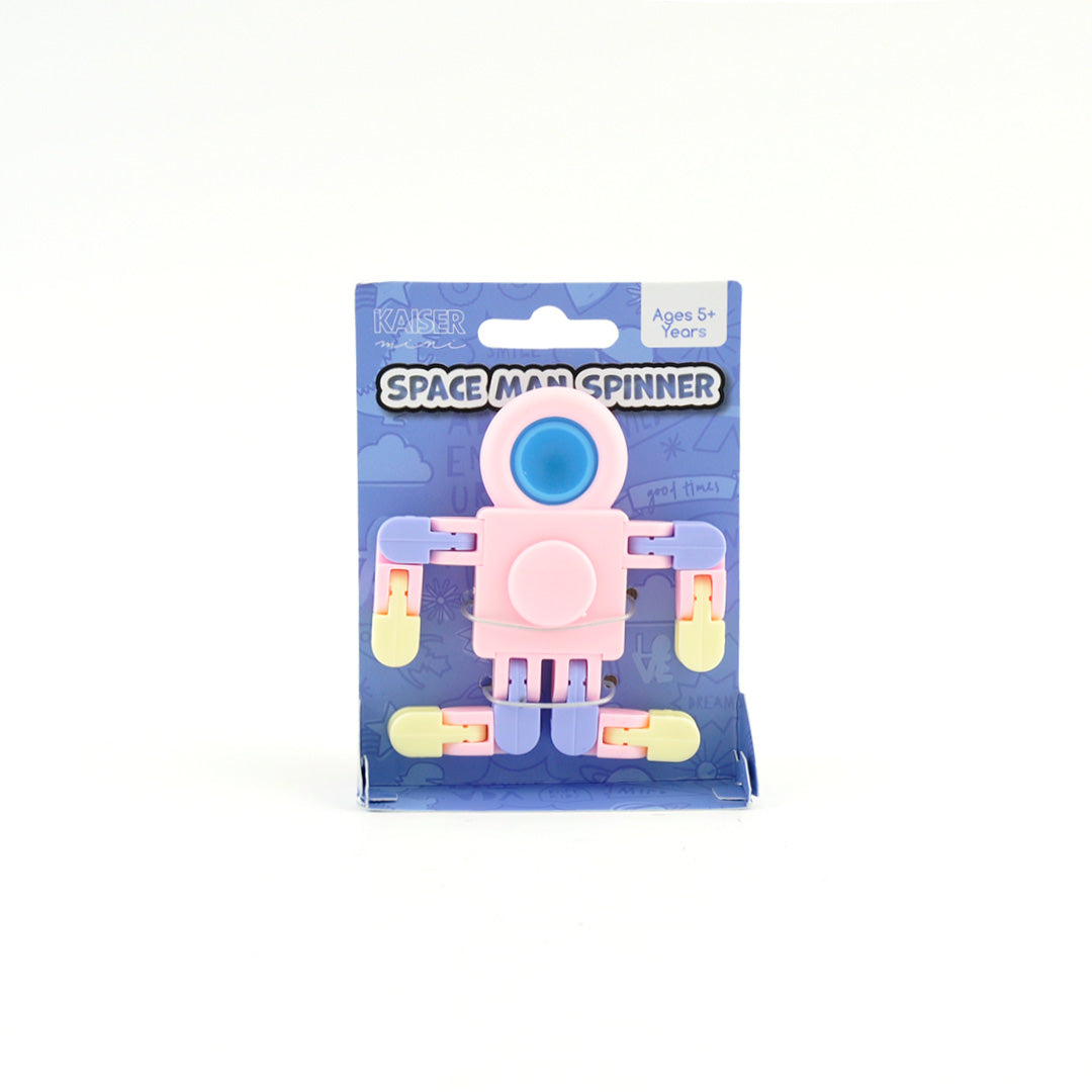 Space Man Link Spinner - Blue