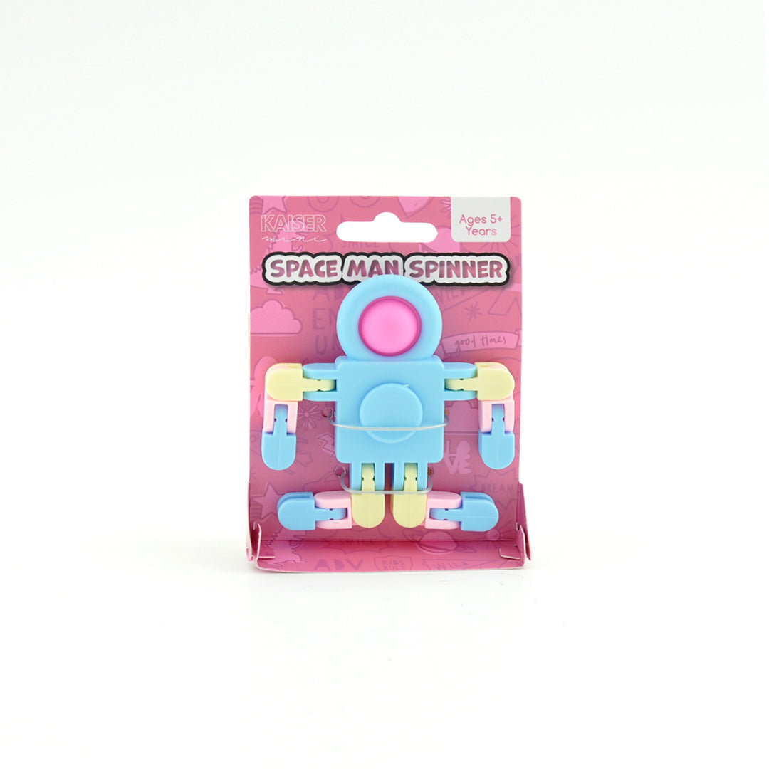 Space Man Link Spinner - Pink