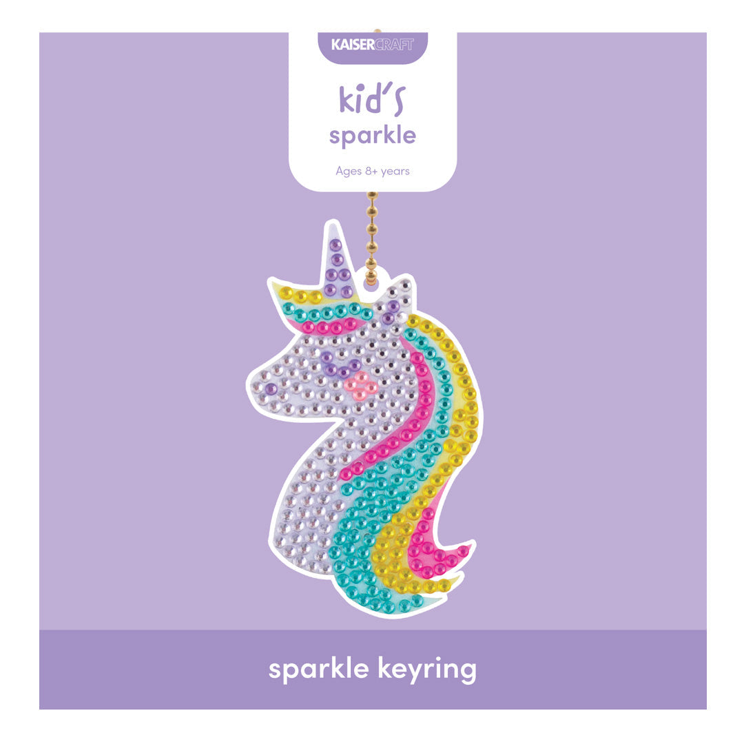 Mini Sparkle Keyring - UNICORN