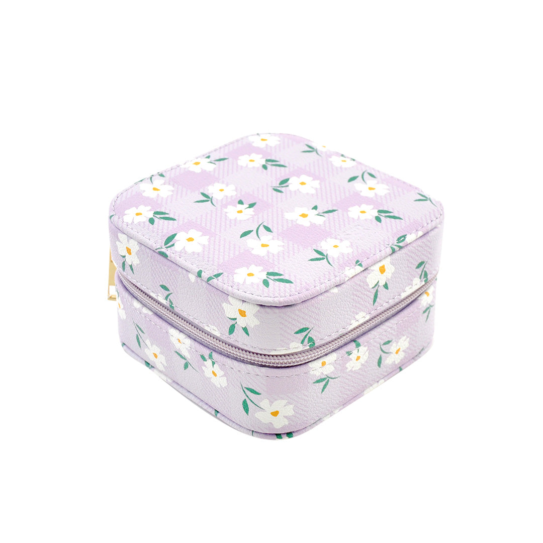 Jewellery Box - Lilac Gingham