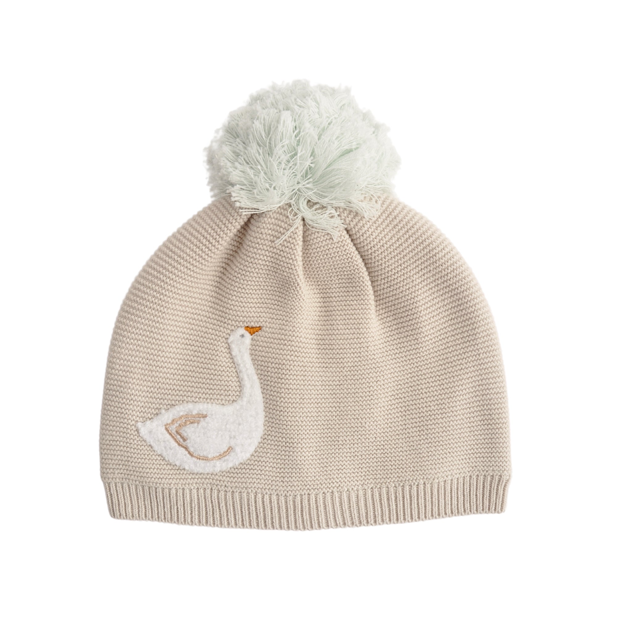 Baby Knitted Beanie - Goose Newborn+