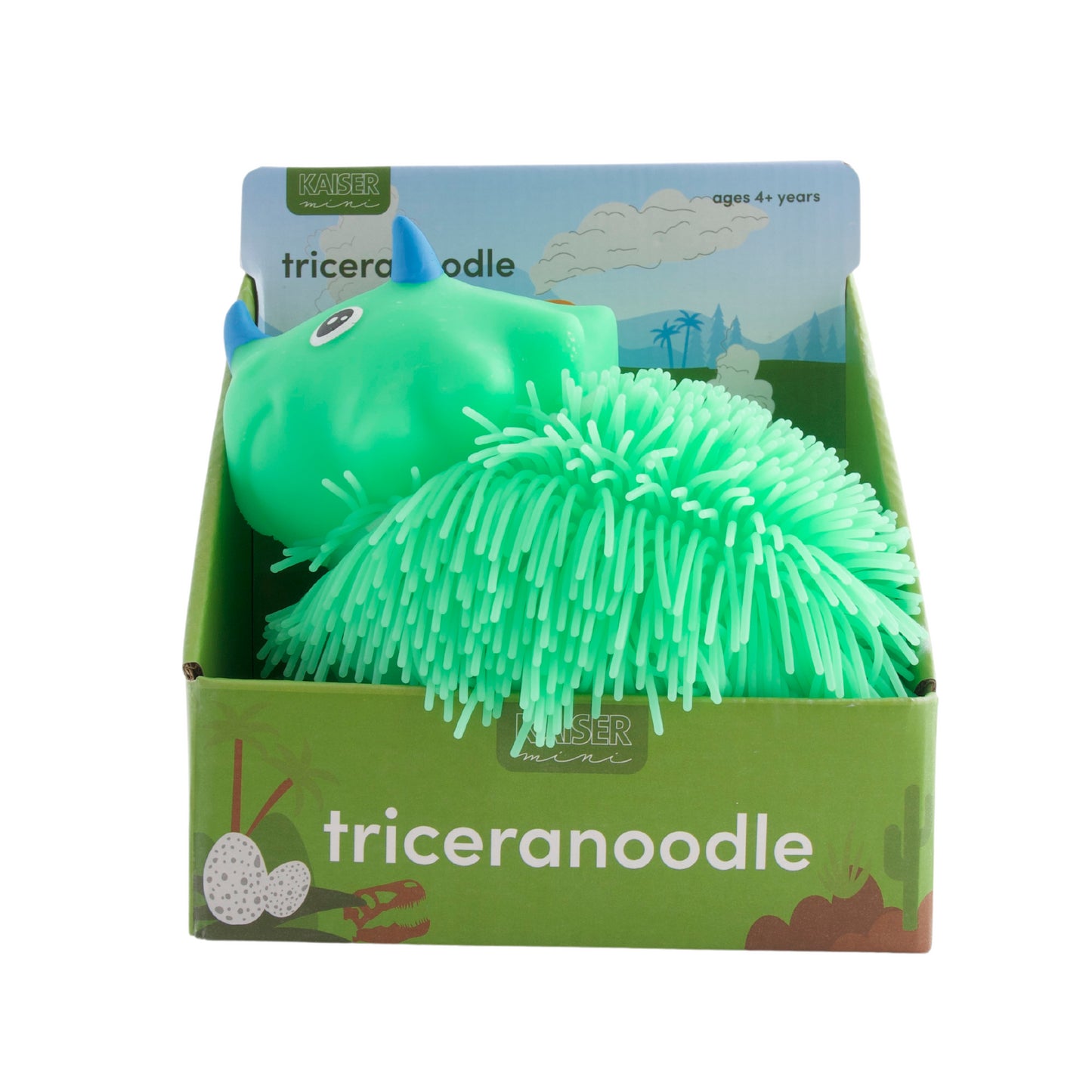 Noodle Pet - Green Triceranoodle