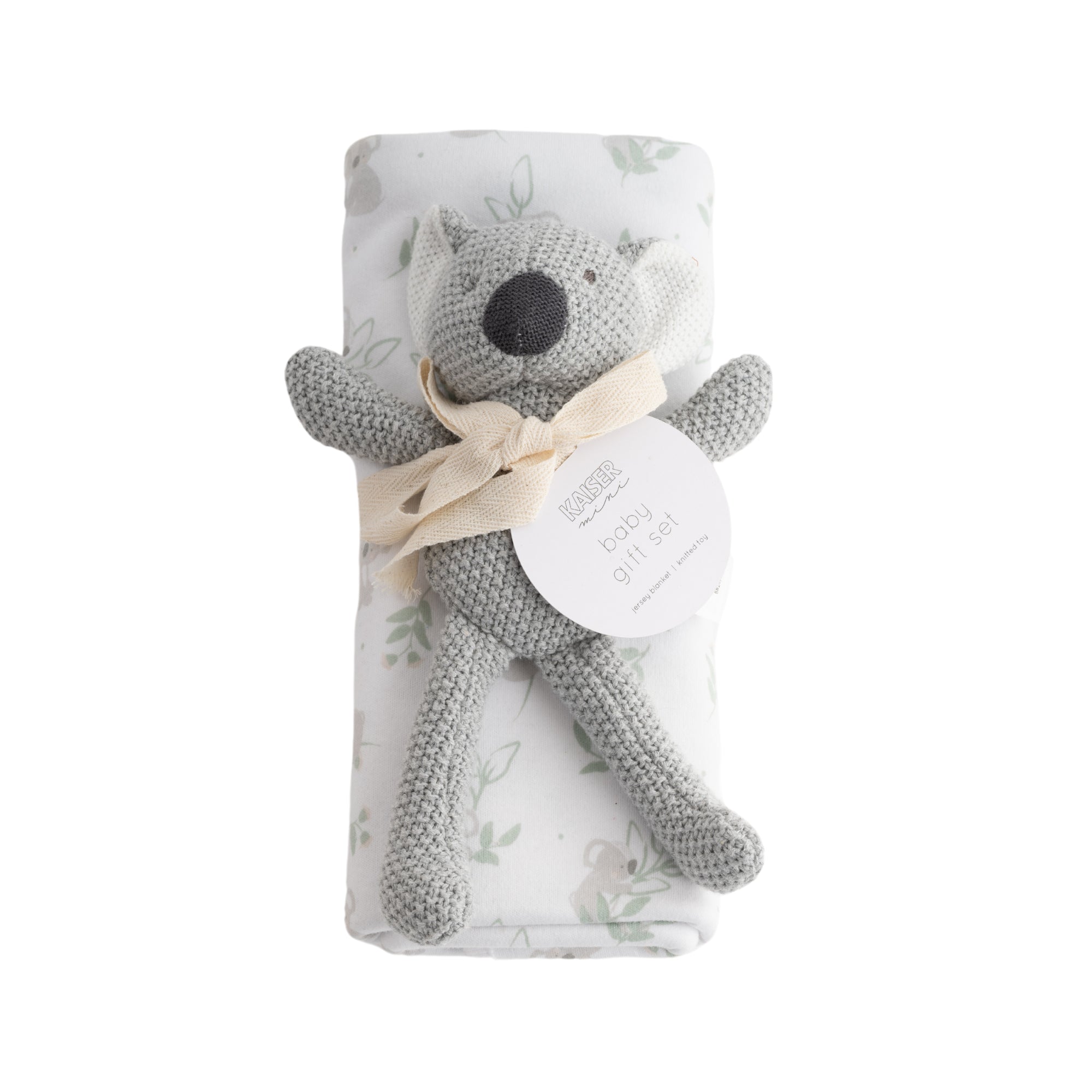 Baby Jersey Blanket & Toy Gift Set - Koala