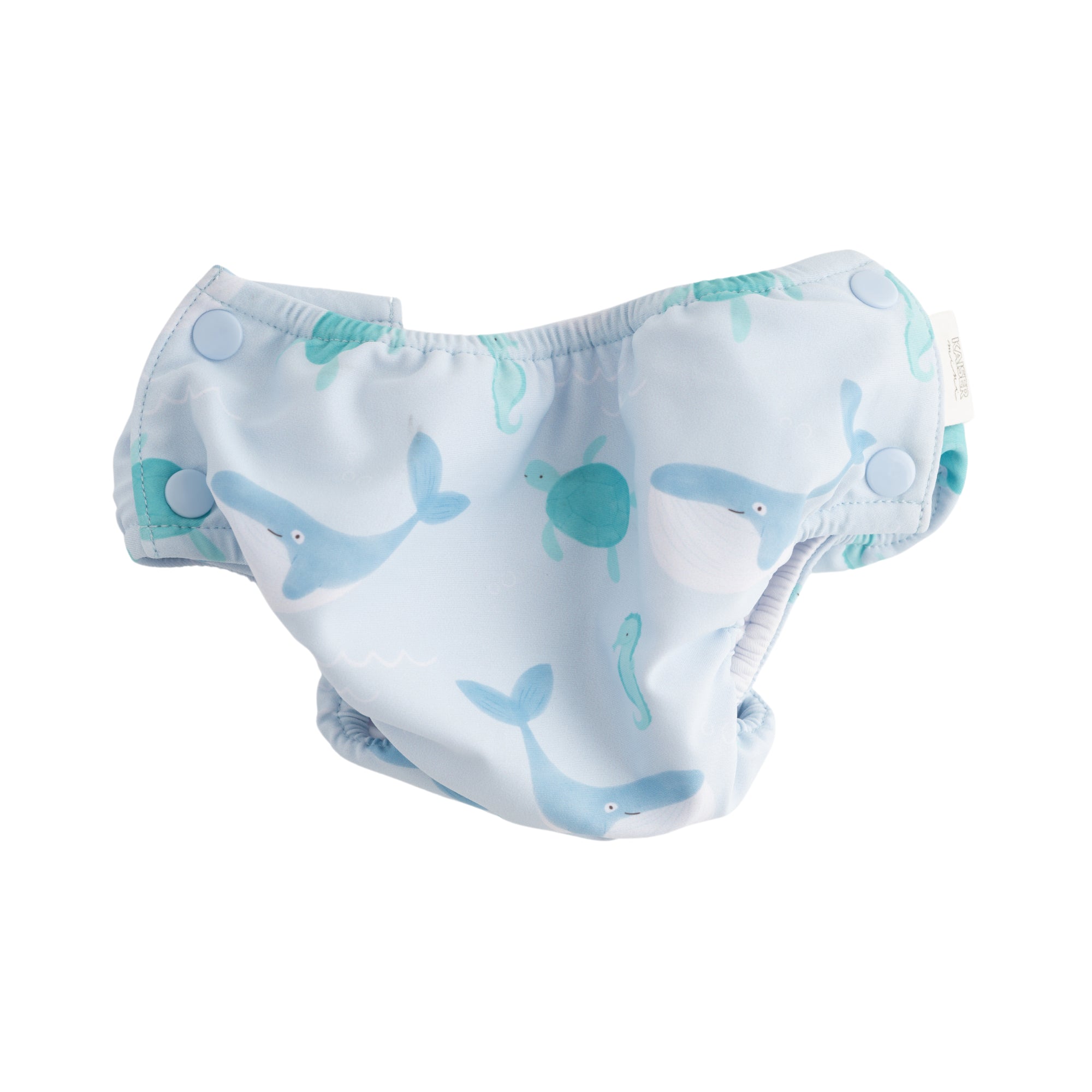 Baby Swim Nappy Coverup - 6-12m Whale