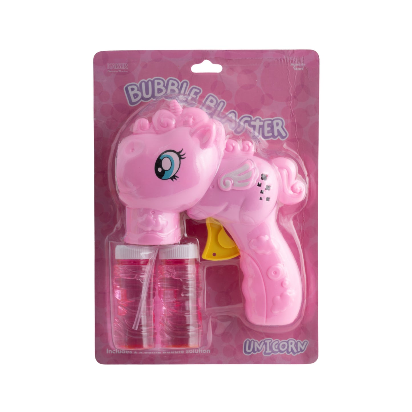 Novelty Bubble Gun - Pink Unicorn