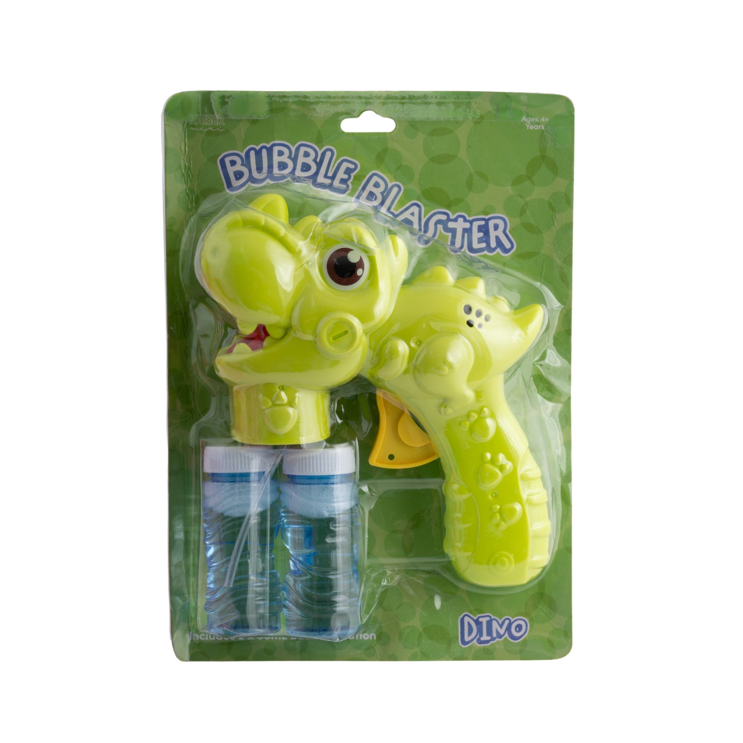 Novelty Bubble Gun - Green Dino