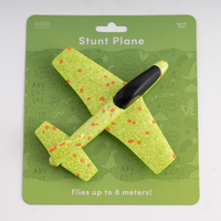 Foam Stunt Plane - Green