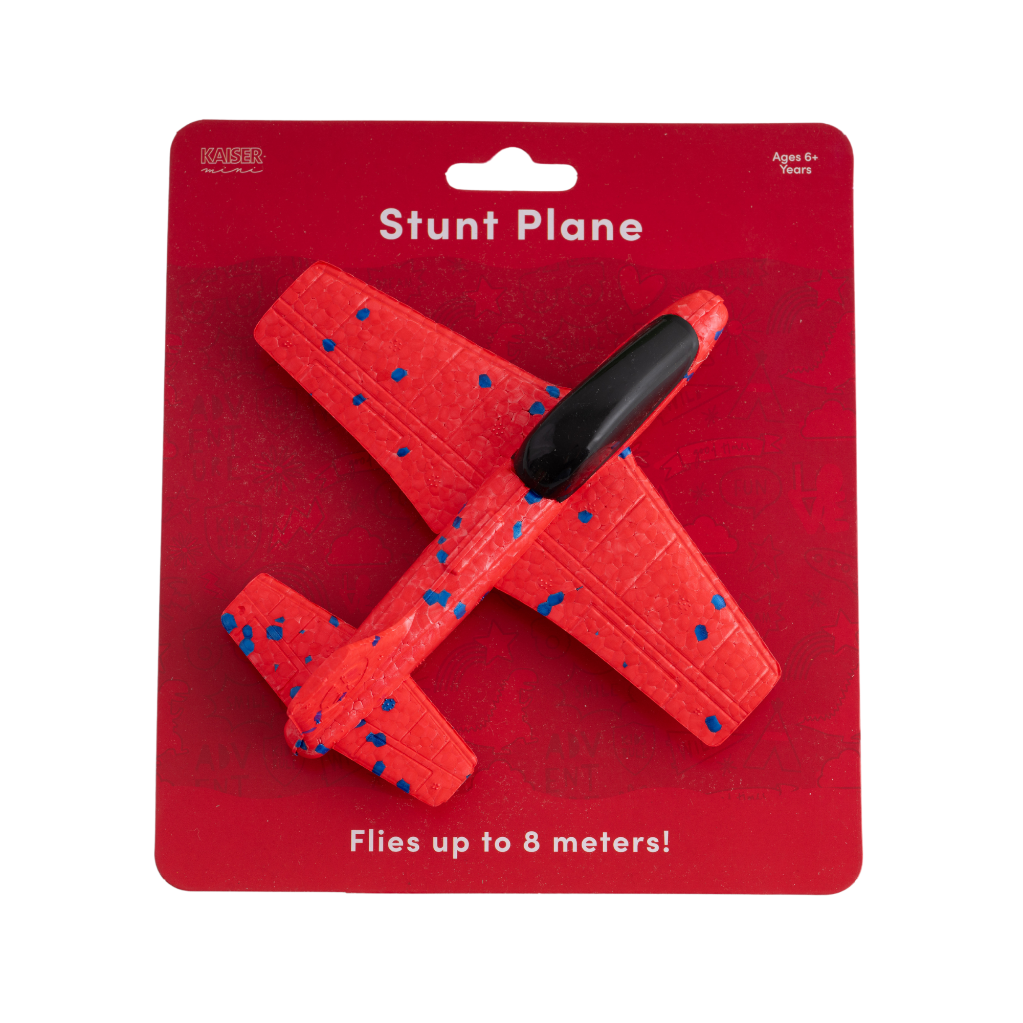 Foam Stunt Plane - Red