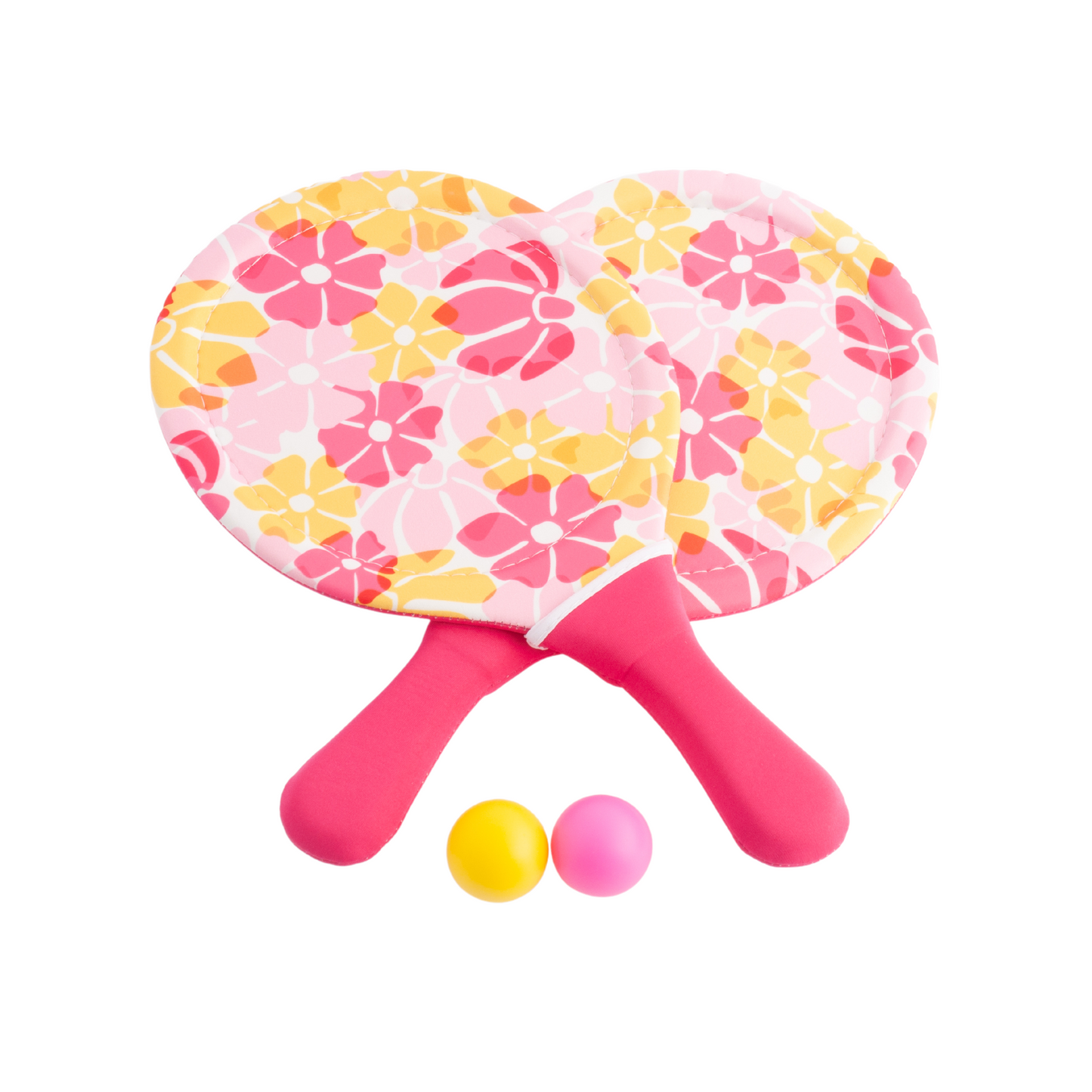 Neoprene Racquet Set - Hibiscus