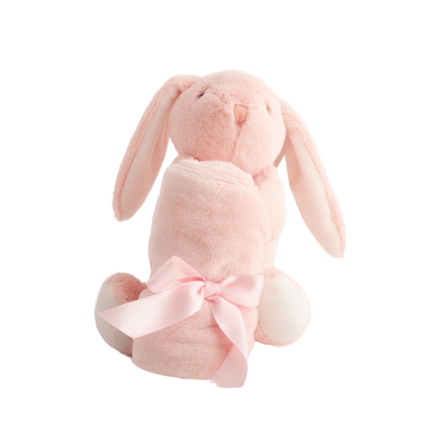 Baby Plush Comforter - Pink Bunny