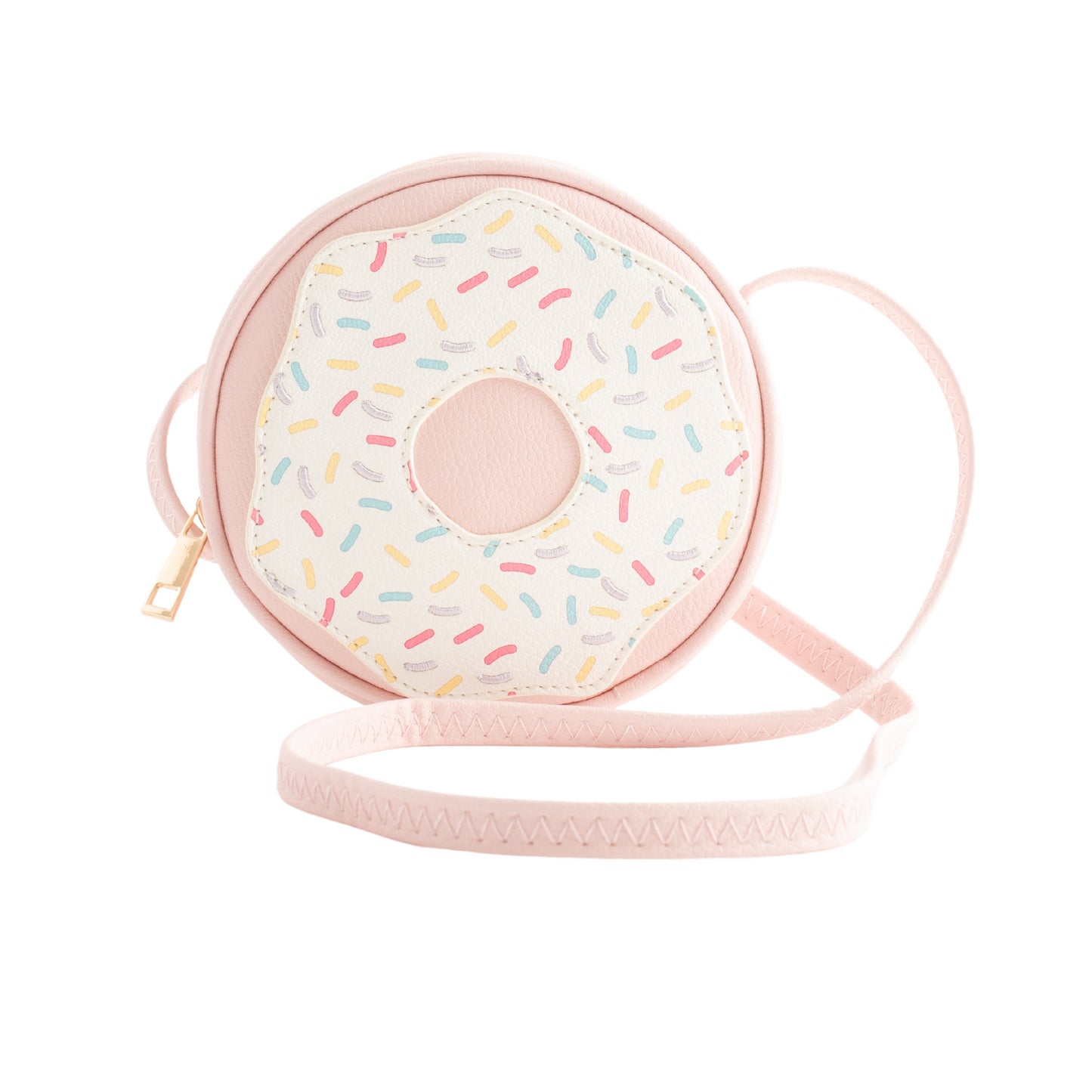 Shaped Side Bag - Pink Donut