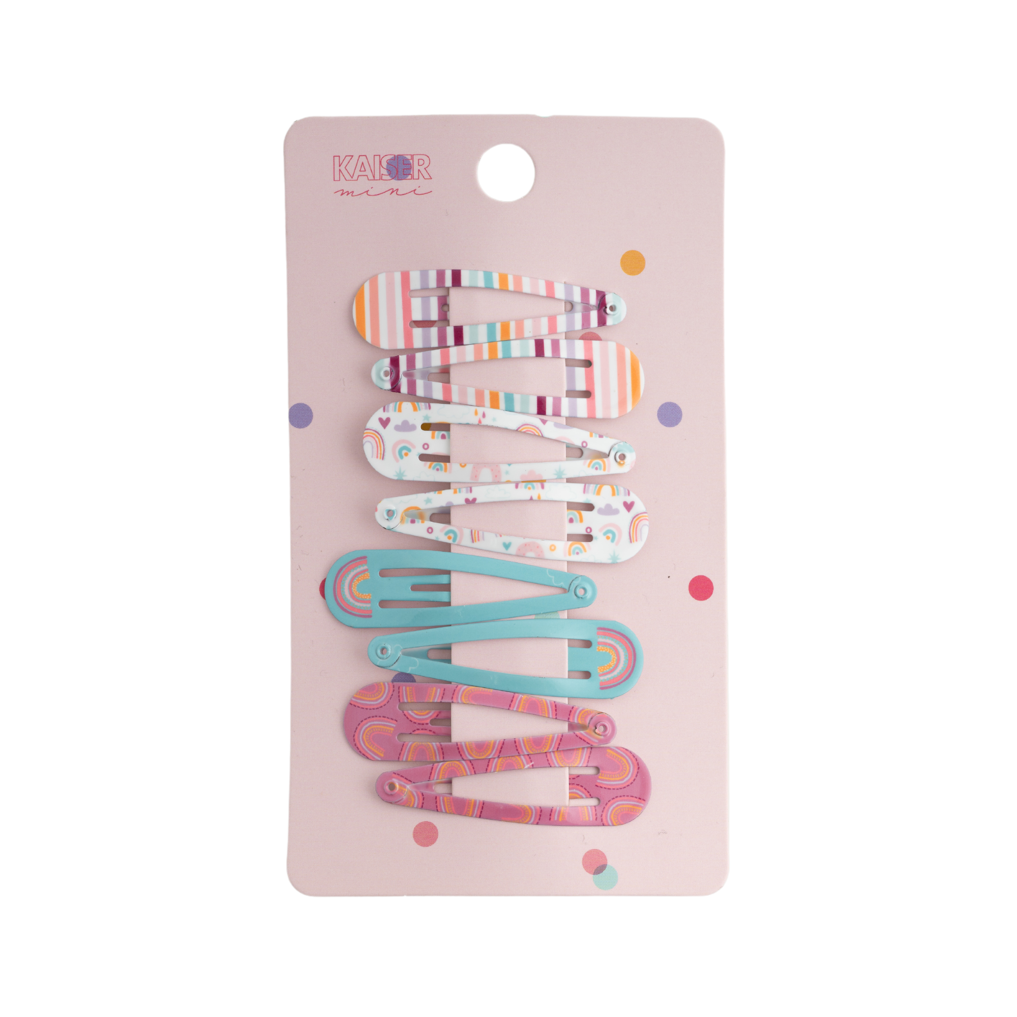 8Pk Hairpin Set - Rainbow