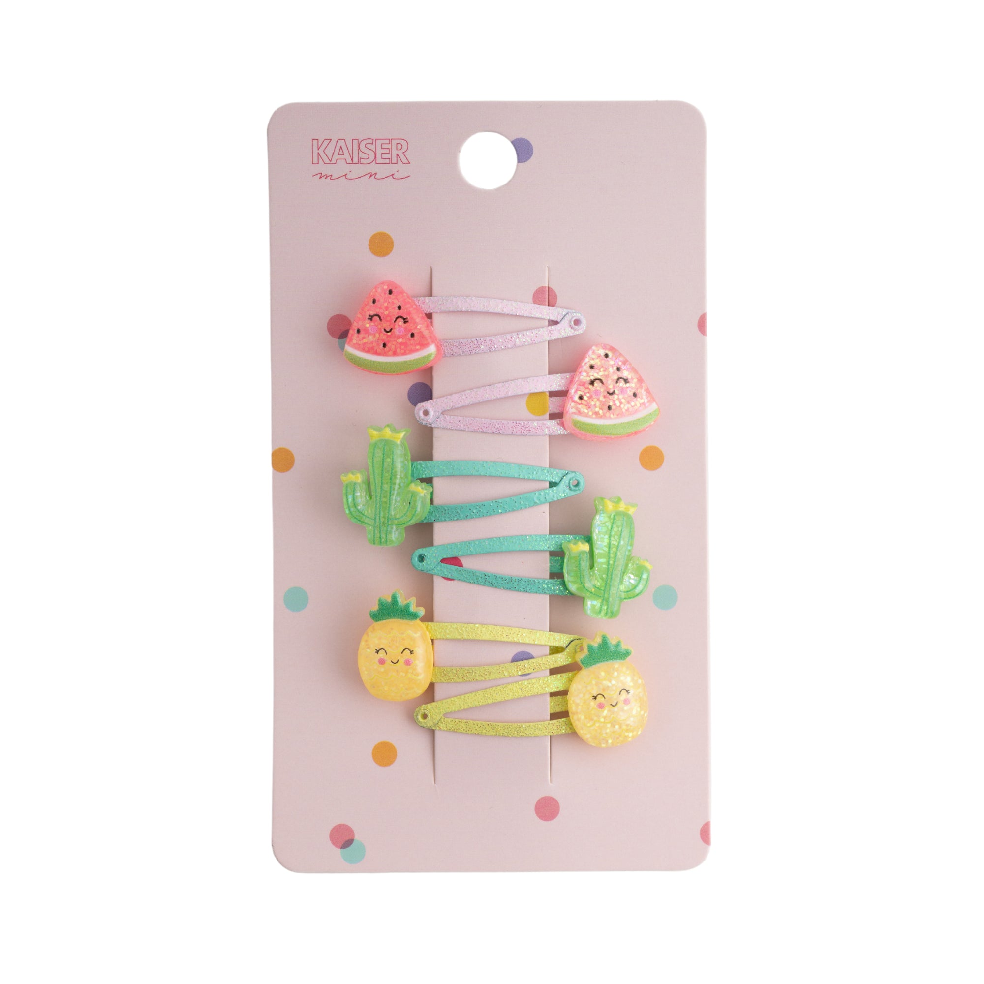 6Pk Hairpin Set - Fruits