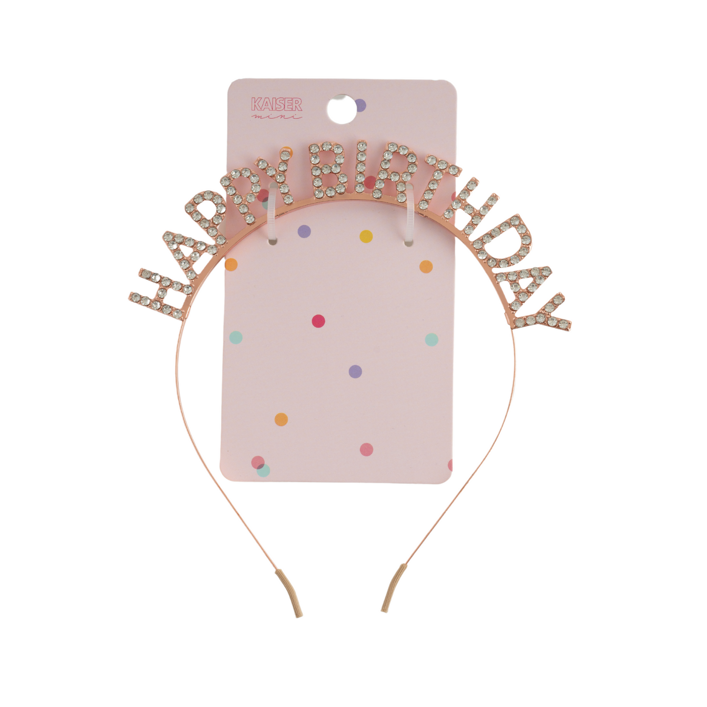 Novelty Headband - Birthday Rose Gold