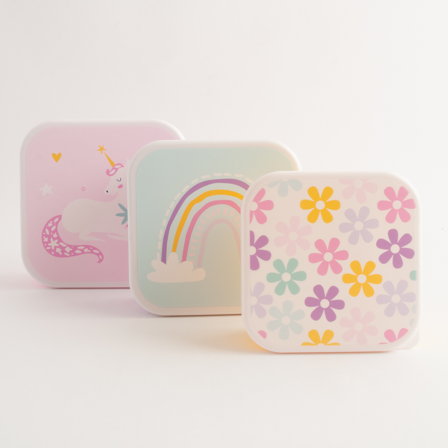 Mini 3pk Snack Box Set - Unicorn Dreams