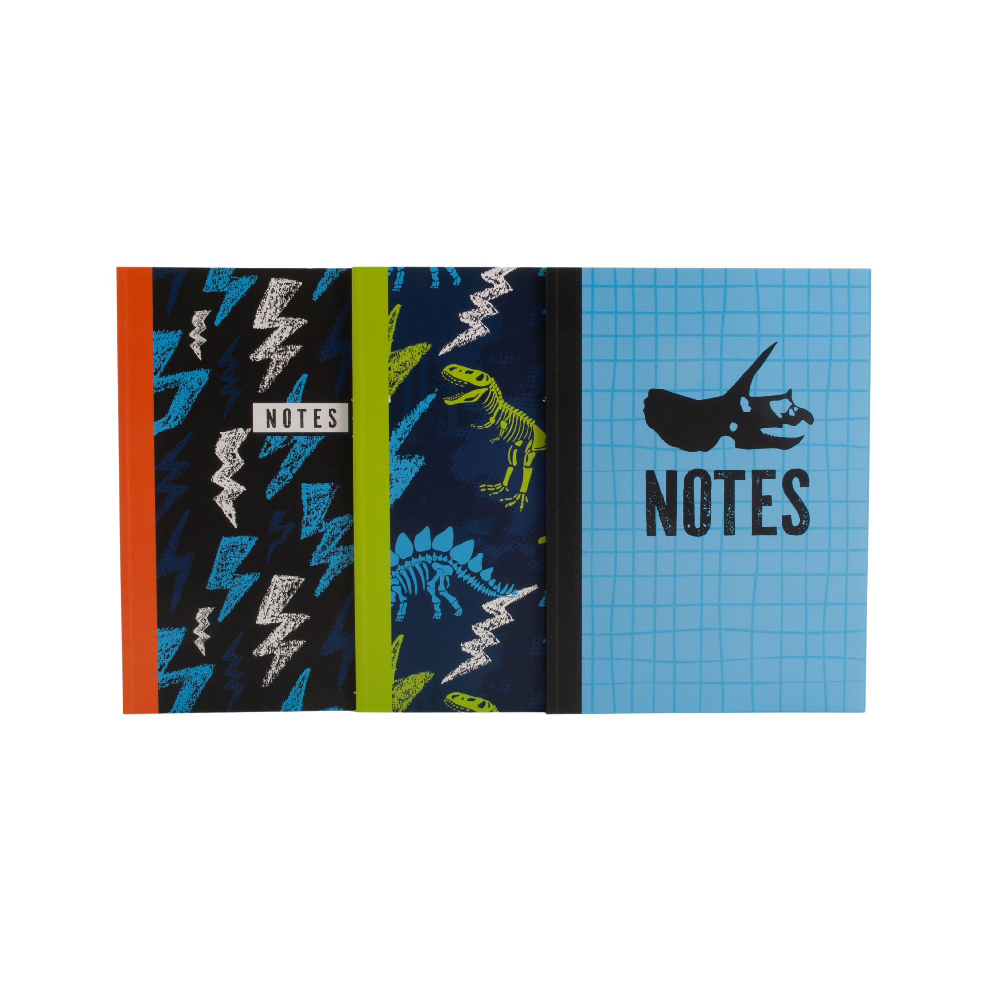 3pk A4 Notebook Set - Electrosaurus