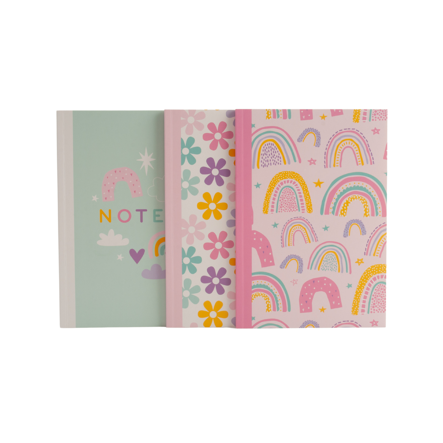 3pk A5 Notebook Set - Unicorn Dreams